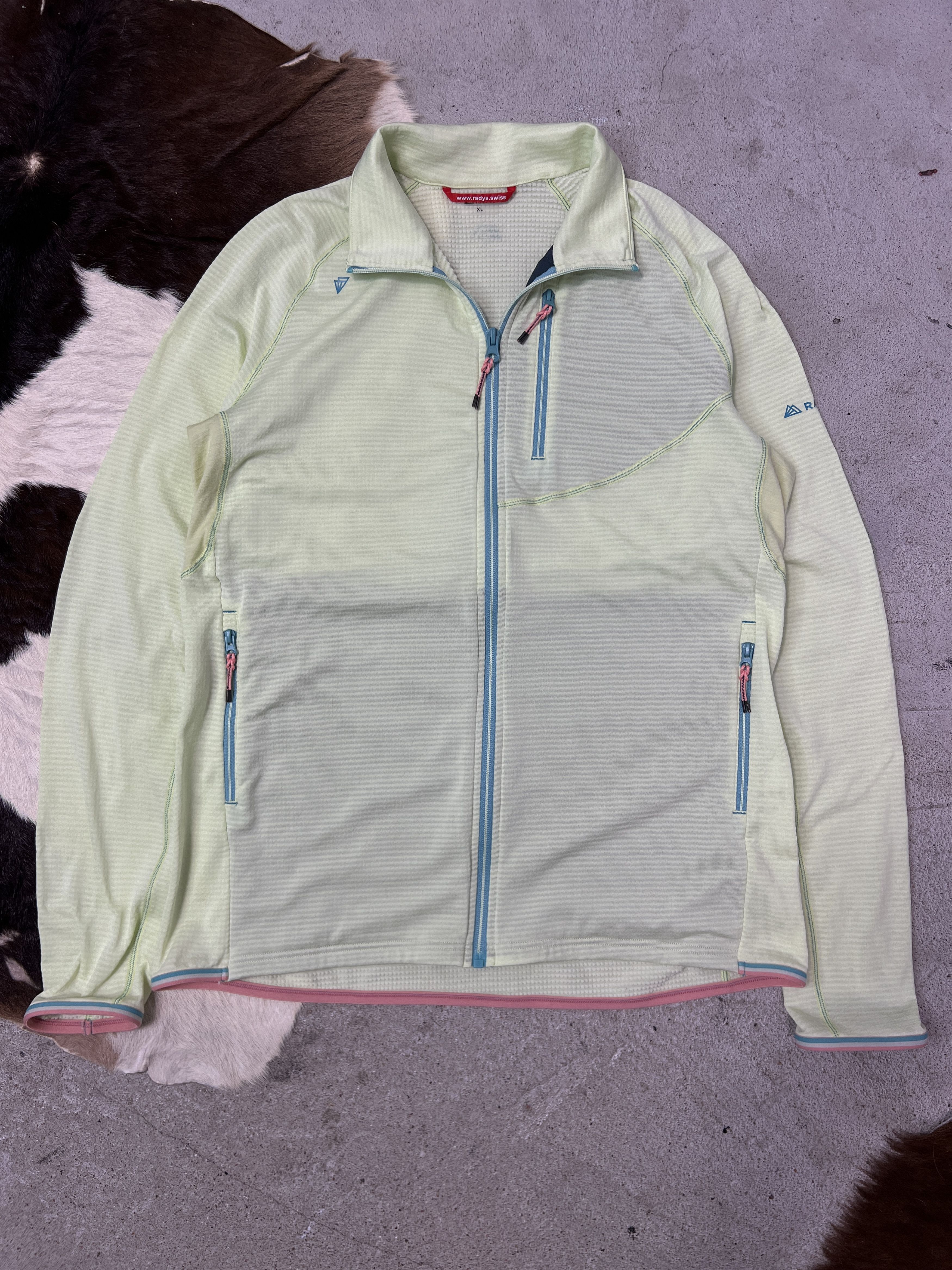 Vintage Vintage Sporty Streetwear Thermo Radys Zip Sweatshirt Y2K Size XL / US 12-14 / IT 48-50 - 2 Thumbnail