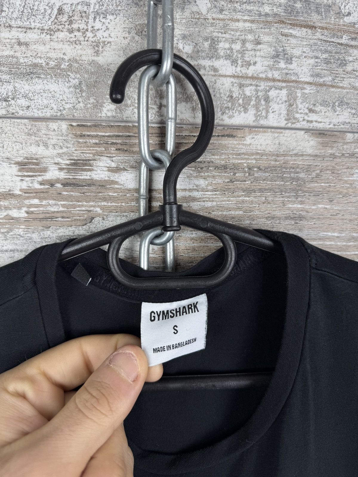 Gymshark Mens Gymshark critical drop arm tank top t-shirt onyx tee Size US S / EU 44-46 / 1 - 4 Thumbnail