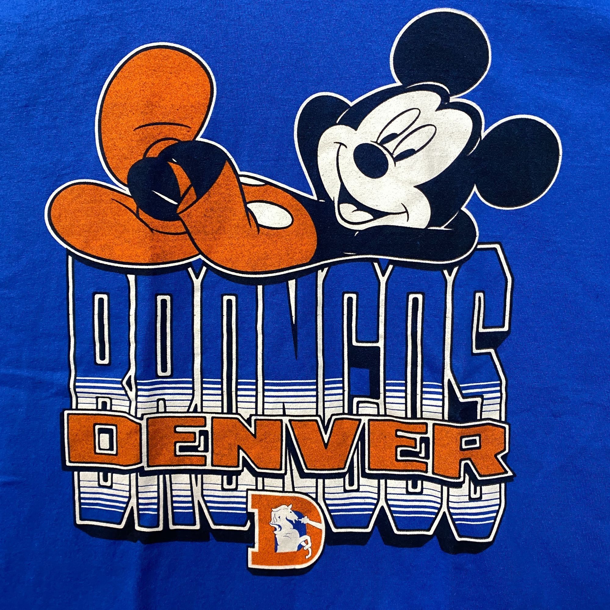 Junk Food Disney x Junk Food NFL Denver Broncos Mickey Mouse Kick Back Size US M / EU 48-50 / 2 - 2 Thumbnail