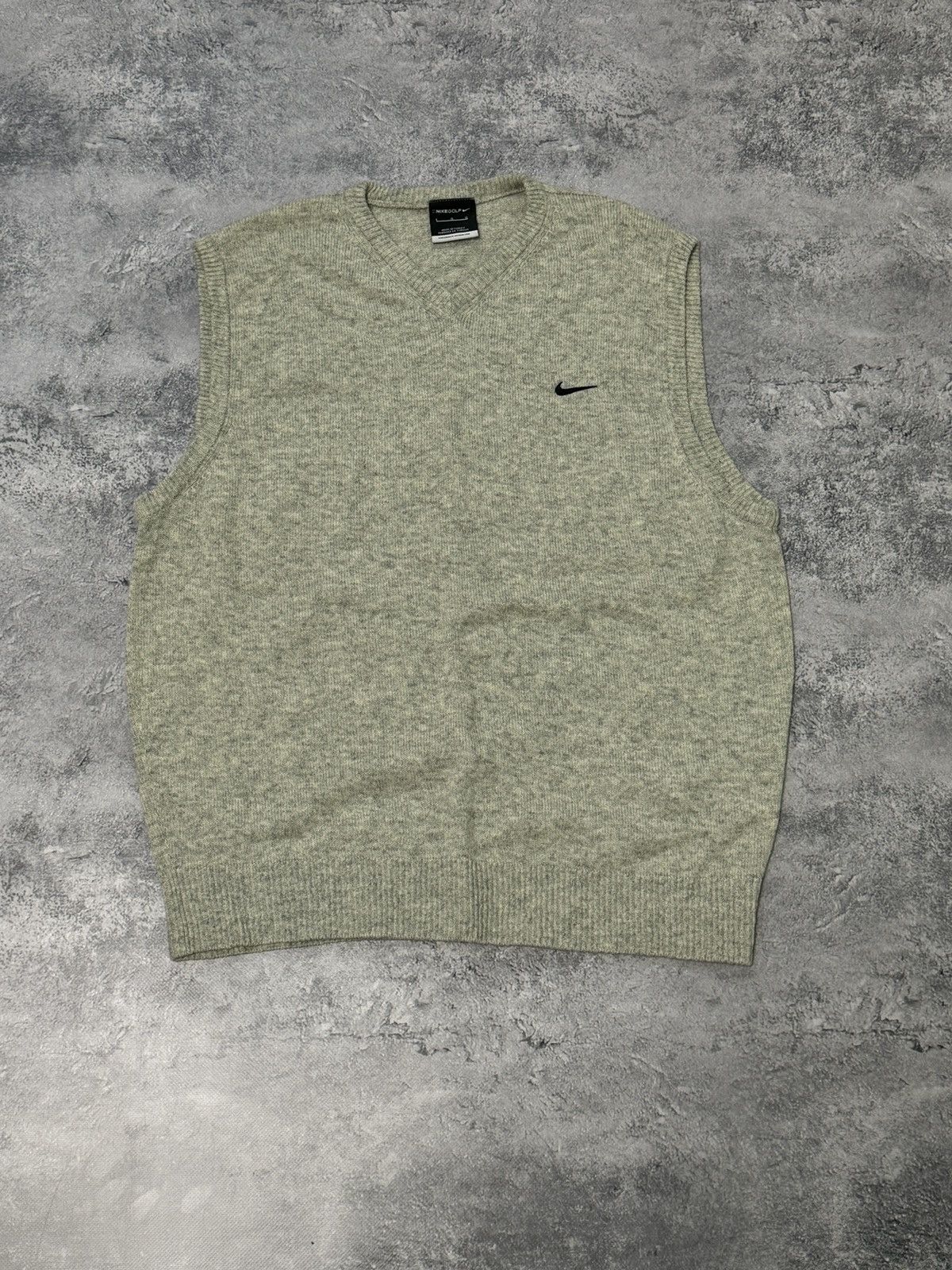 Nike × Vintage Vintage Nike Golf Wool West Grey Size L Size US L / EU 52-54 / 3 - 1 Thumbnail