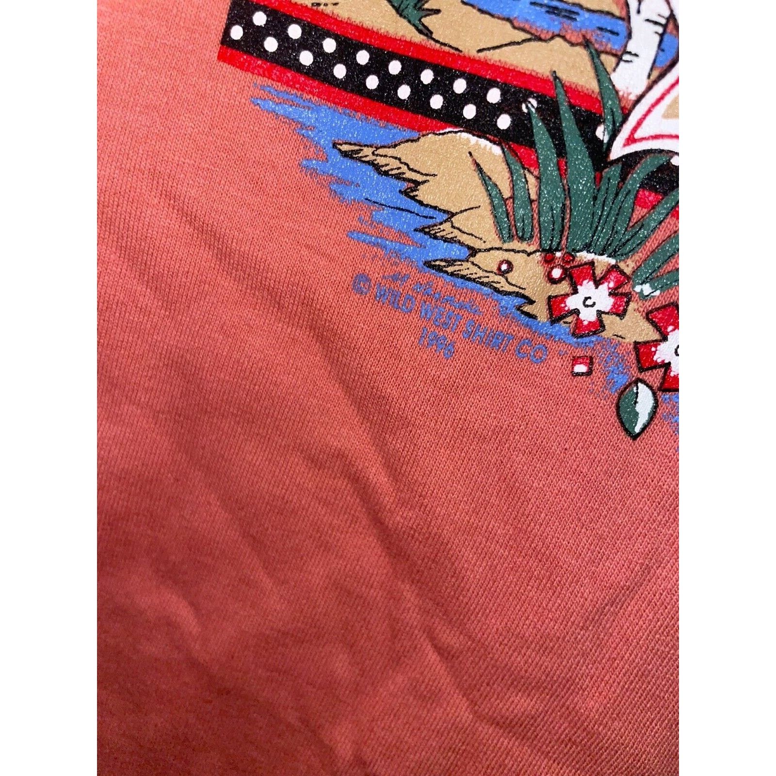 Jerzees Vintage Tennessee Gatlinburg Shirt Peach Pink Tee VTG 90s L Size US L / EU 52-54 / 3 - 5 Thumbnail