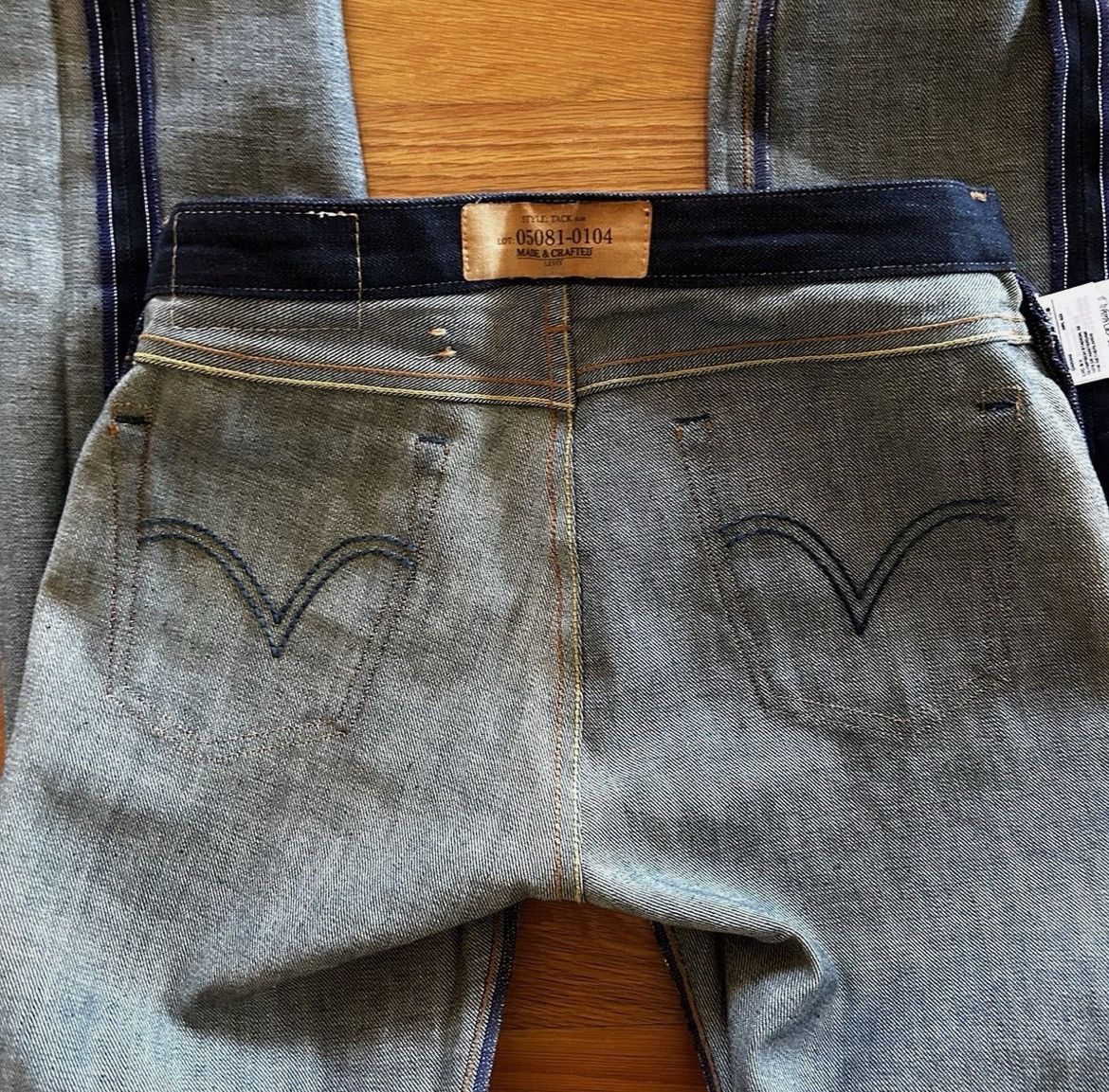 Levi's Made & Crafted Levi’s MADE & CRAFTED SELVEDGE JEANS~Tack Slim~05081-0104 Size US 28 / EU 44 - 10 Thumbnail
