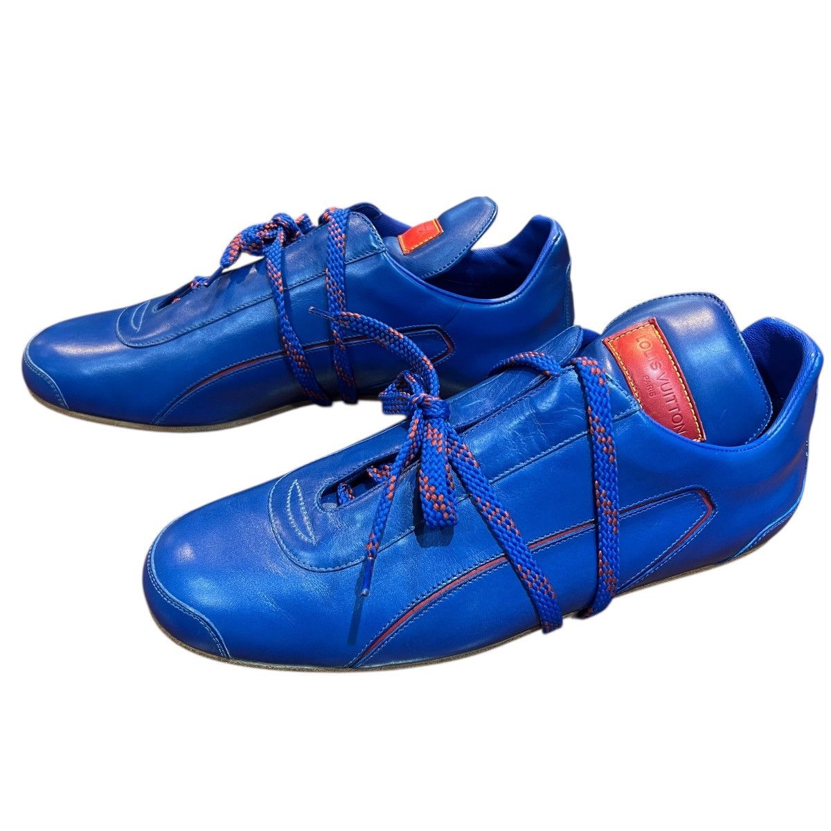 Louis Vuitton LOUIS VUITTON 2002 FIFA World Cup Monogram Leather Sneaker Size US 7.5 / EU 40-41 - 2 Thumbnail