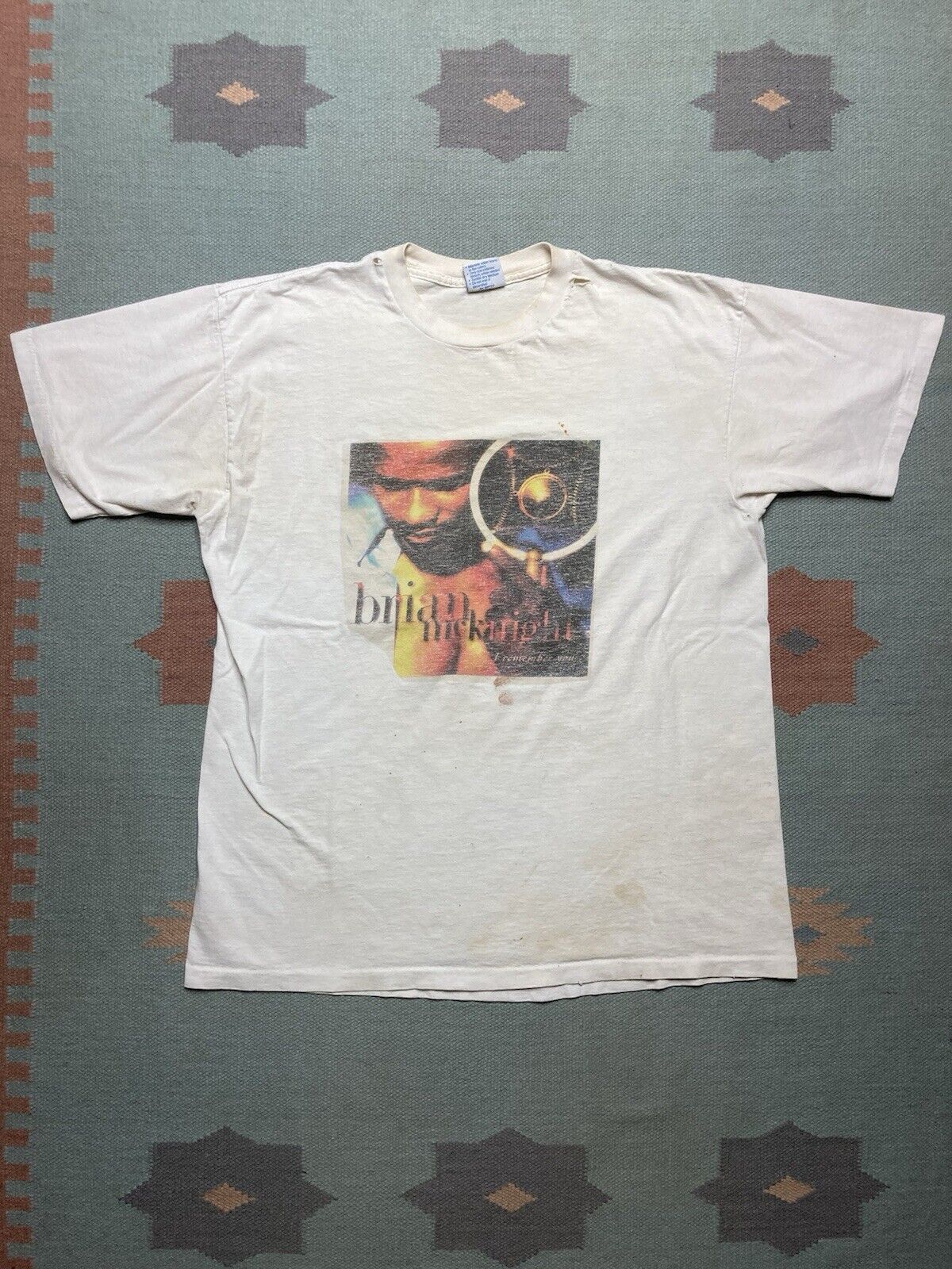All Sport × Band Tees × Vintage 90s t shirt Brian McKnight I 