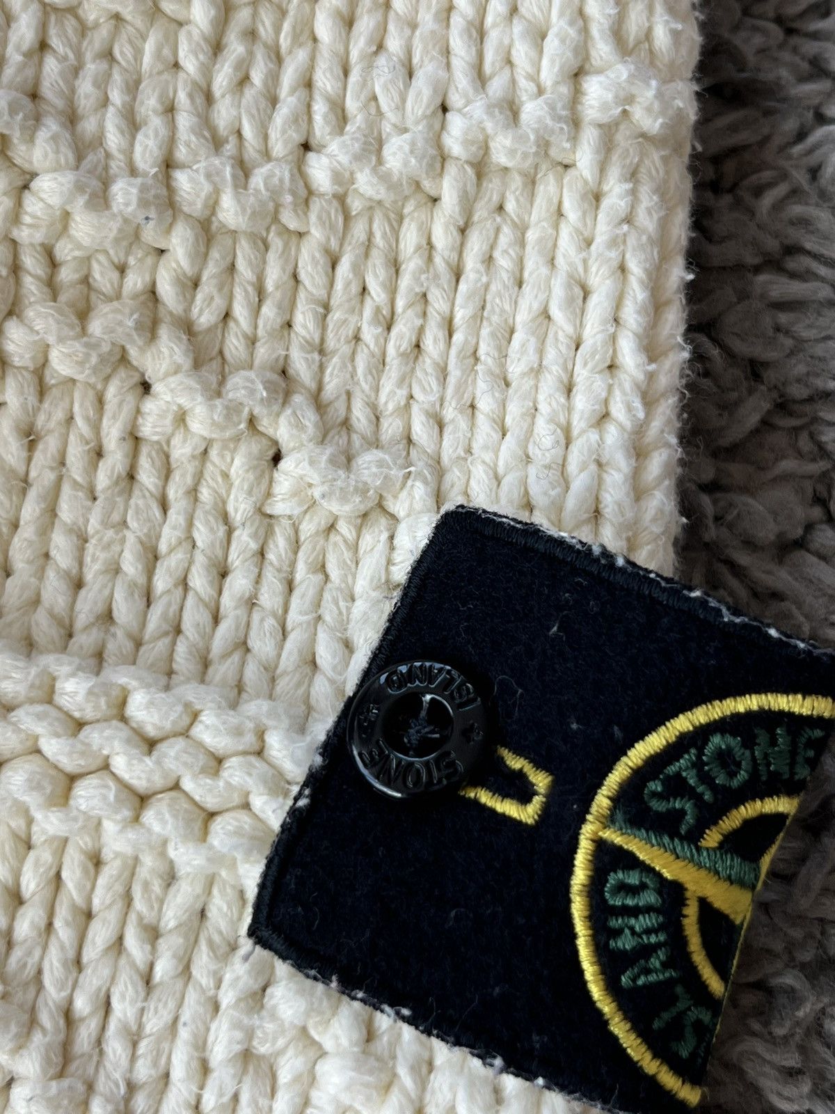 Stone Island Vintage Knitwear Stone Island Hoodie MADE IN ITALY Size US M / EU 48-50 / 2 - 8 Thumbnail