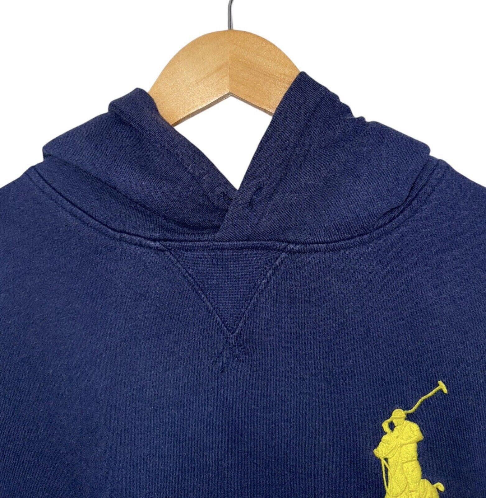 Polo Ralph Lauren Polo Ralph Lauren Big Pony Hoodie Blue Yellow Sz XL RARE Size US 36 / EU 52 - 3 Thumbnail
