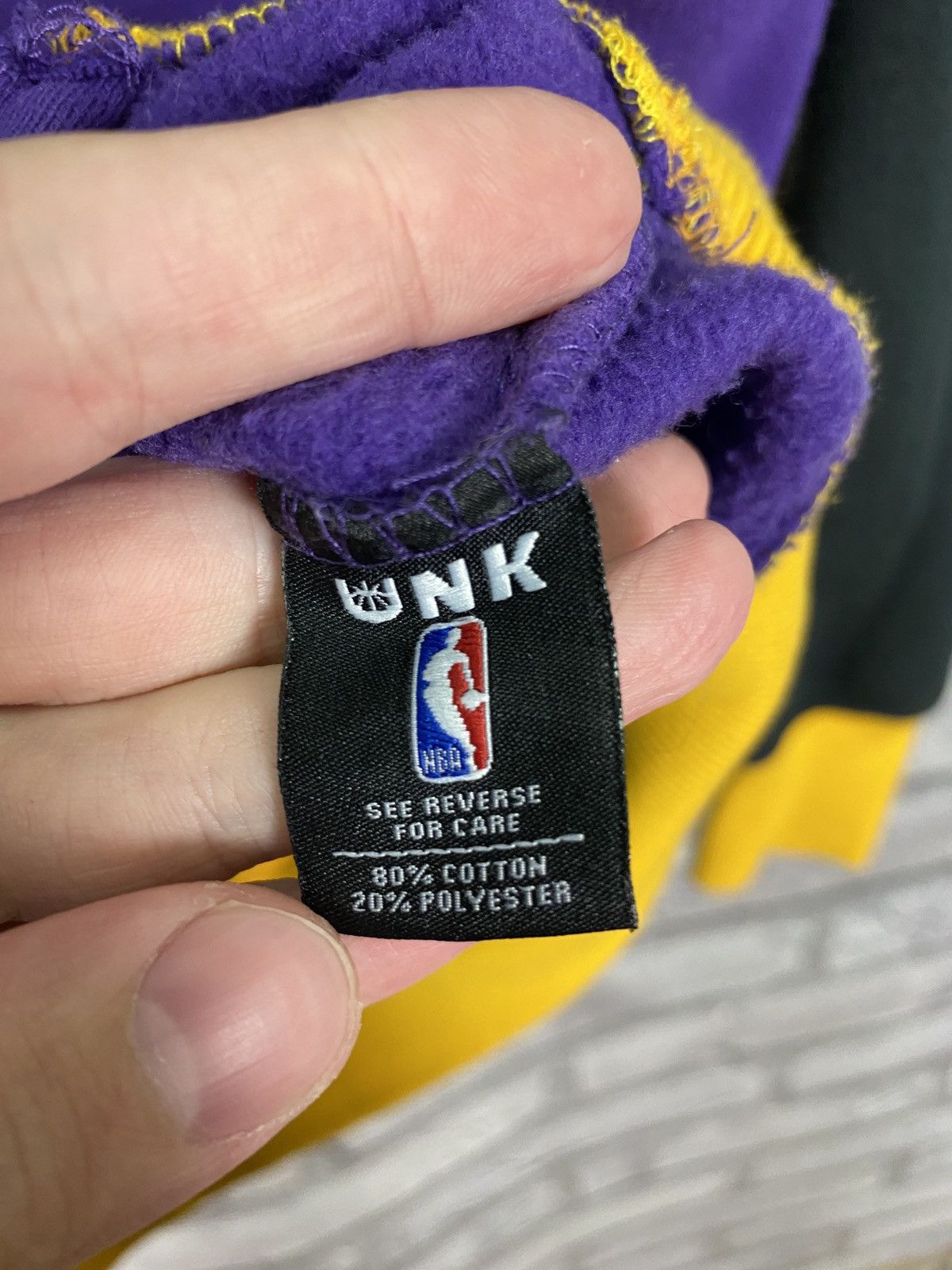 NBA Vintage sweatshirt NBA Lakers Los Angeles sweater y2k Size US S / EU 44-46 / 1 - 9 Thumbnail