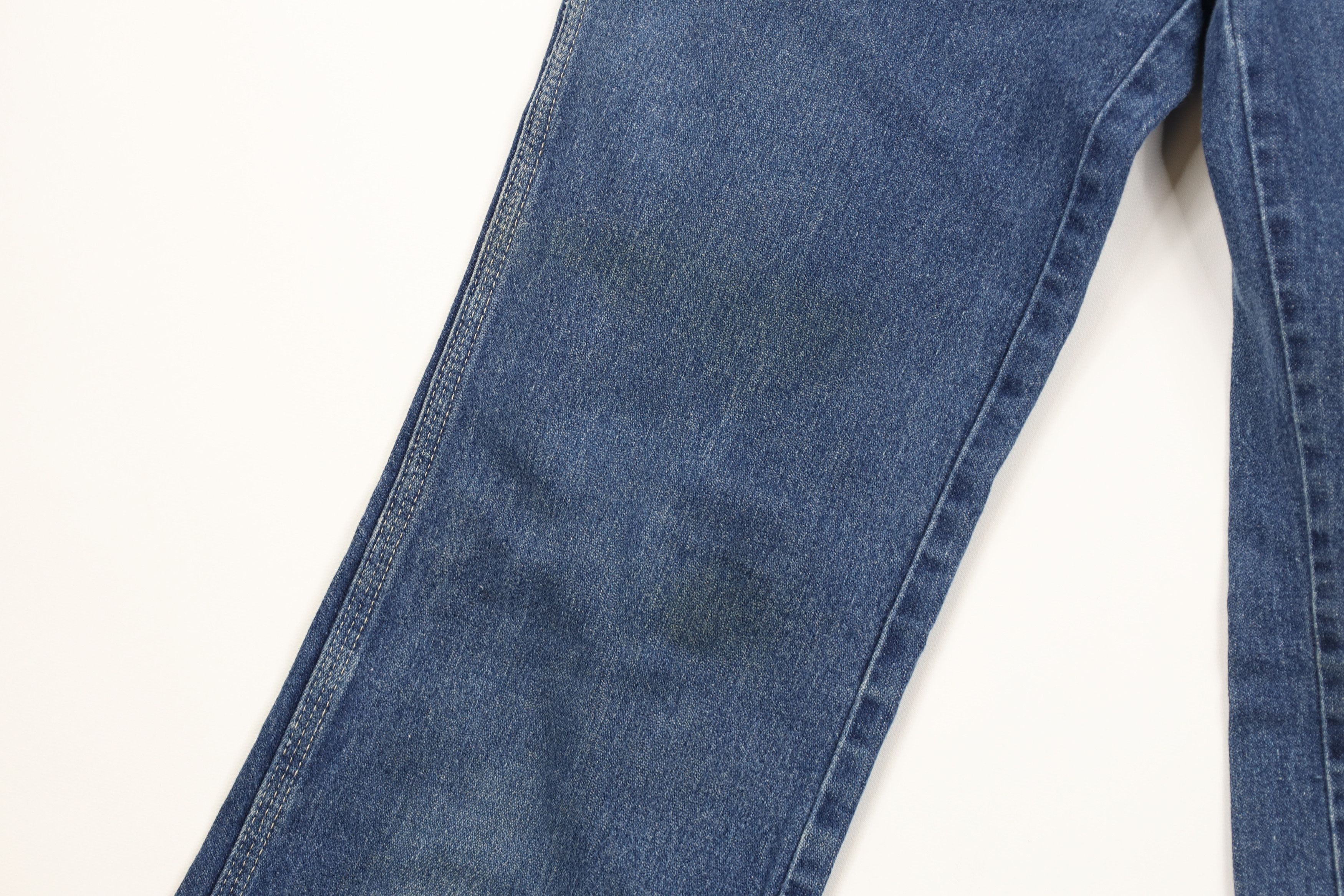 Vintage × Wrangler Vintage 70s Wrangler Wide Leg Bell Bottoms Denim Jeans USA Size 28" / US 6 / IT 42 - 6 Thumbnail