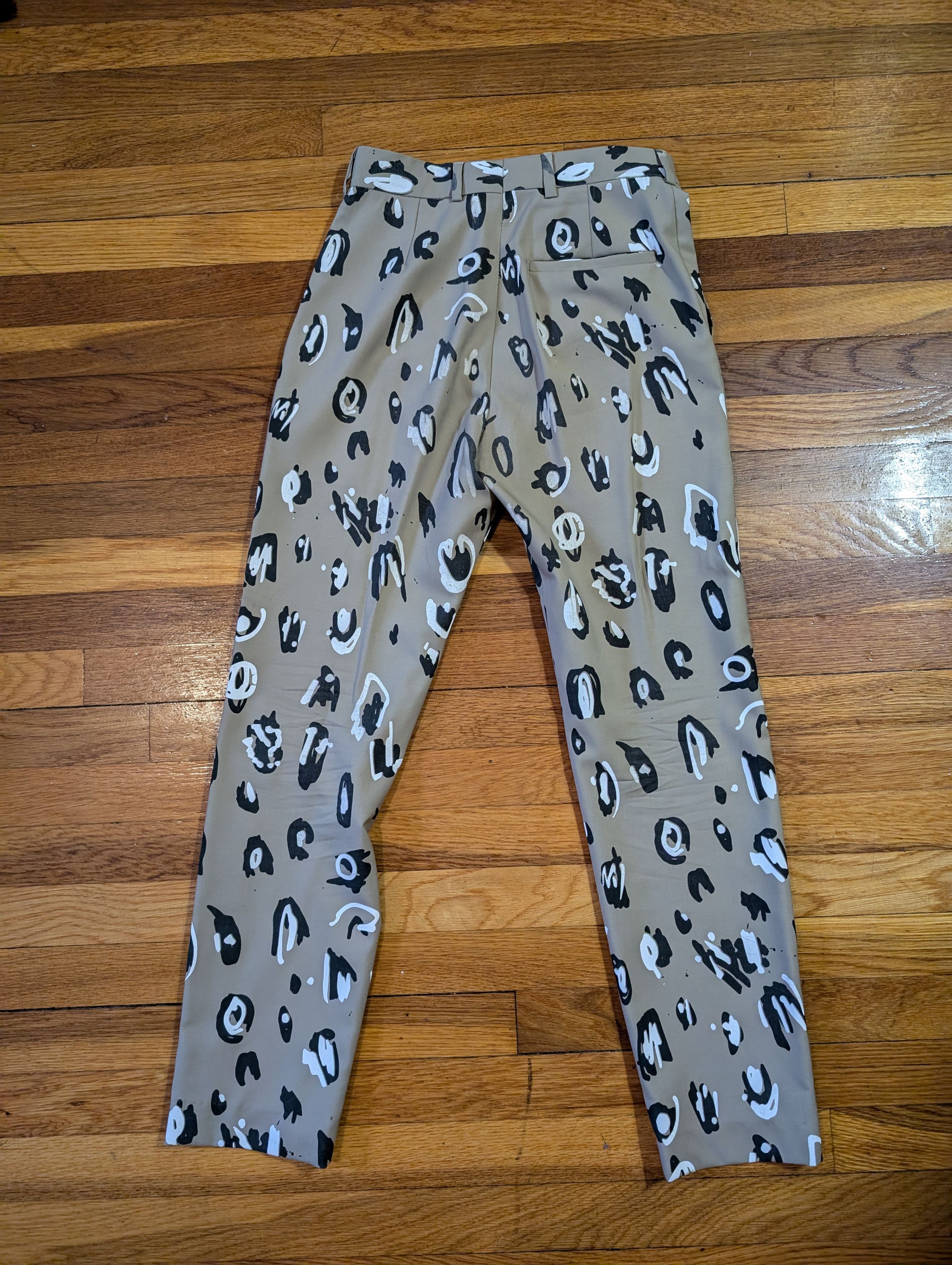 Charles Jeffrey LOVERBOY LOVERBOY Teddy Straight-Leg Trousers Size US 28 / EU 44 - 1 Thumbnail