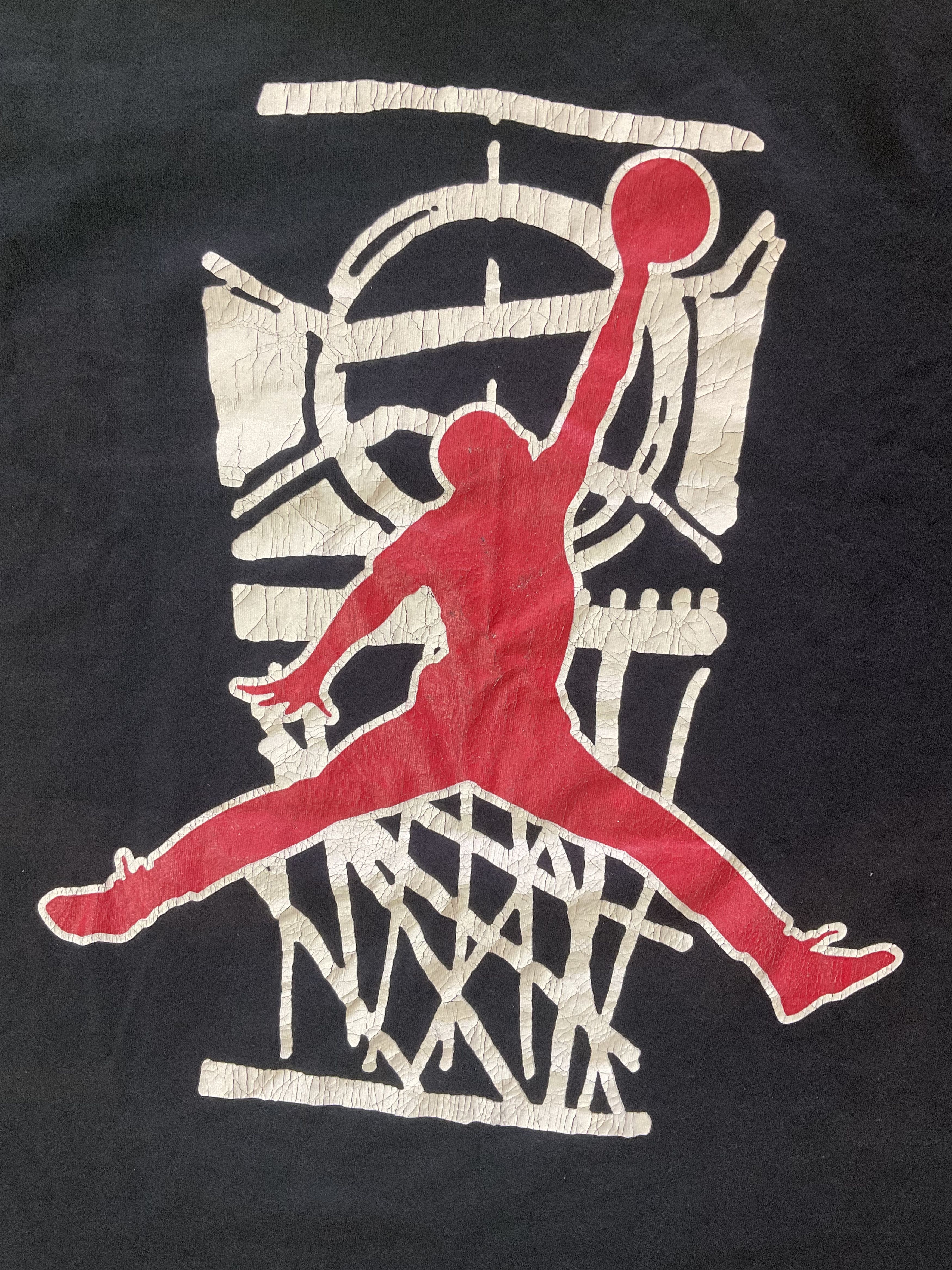 NBA Vintage 90s Authentic Air Jordan by NIKE T-Shirt Jordan Size US XL / EU 56 / 4 - 3 Thumbnail