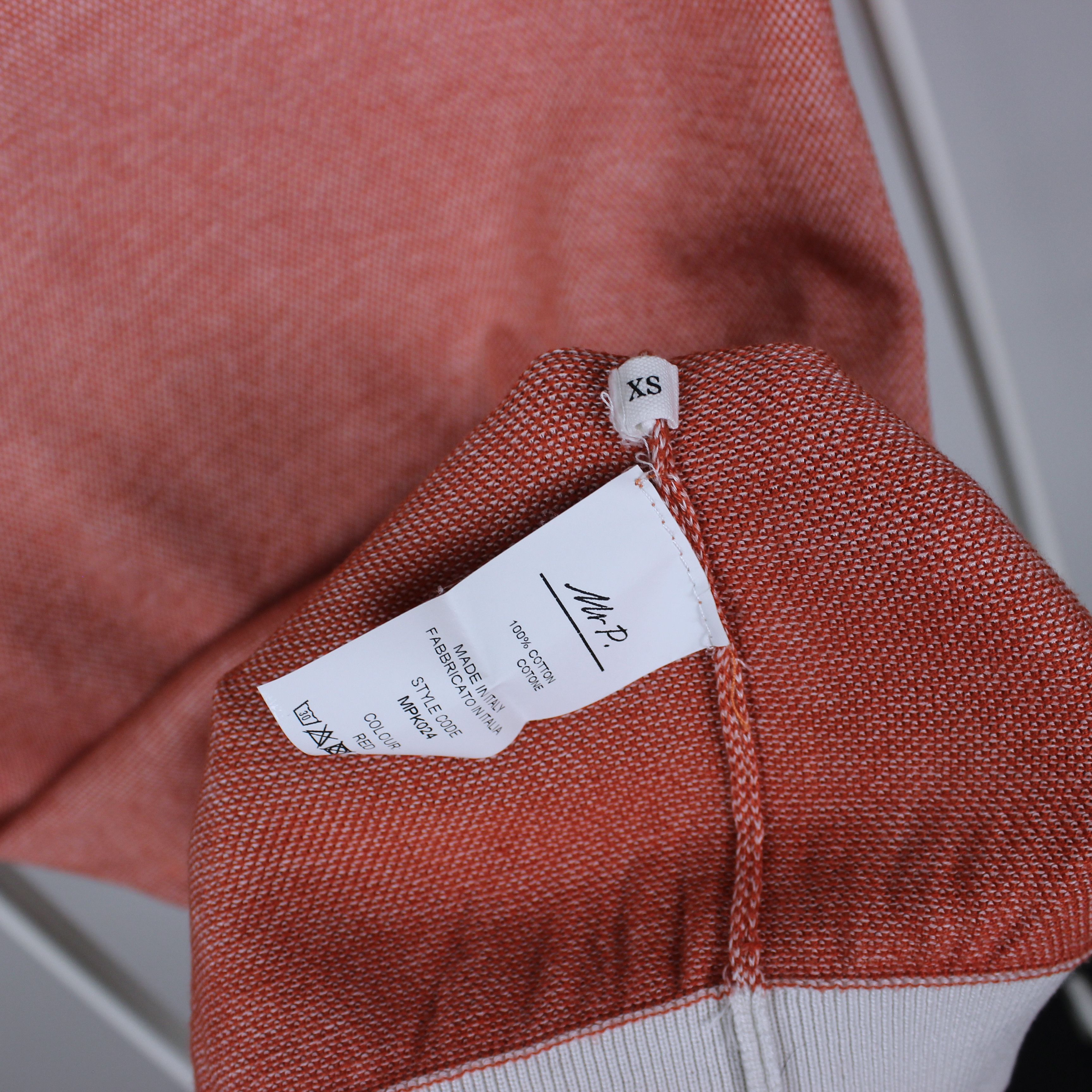 Mr P. Mr p Polo shirt men orange s Size US S / EU 44-46 / 1 - 5 Thumbnail