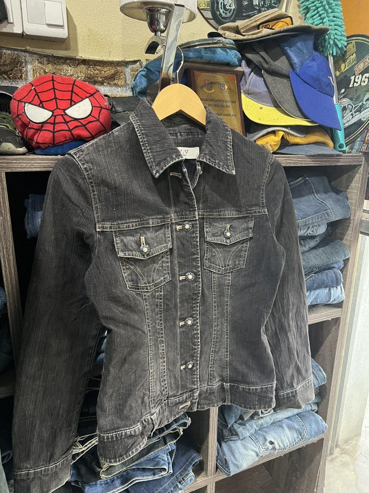 Michel Klein 🔥AVV Michel Klein Denim Jacket Size S / US 4 / IT 40 - 8 Thumbnail