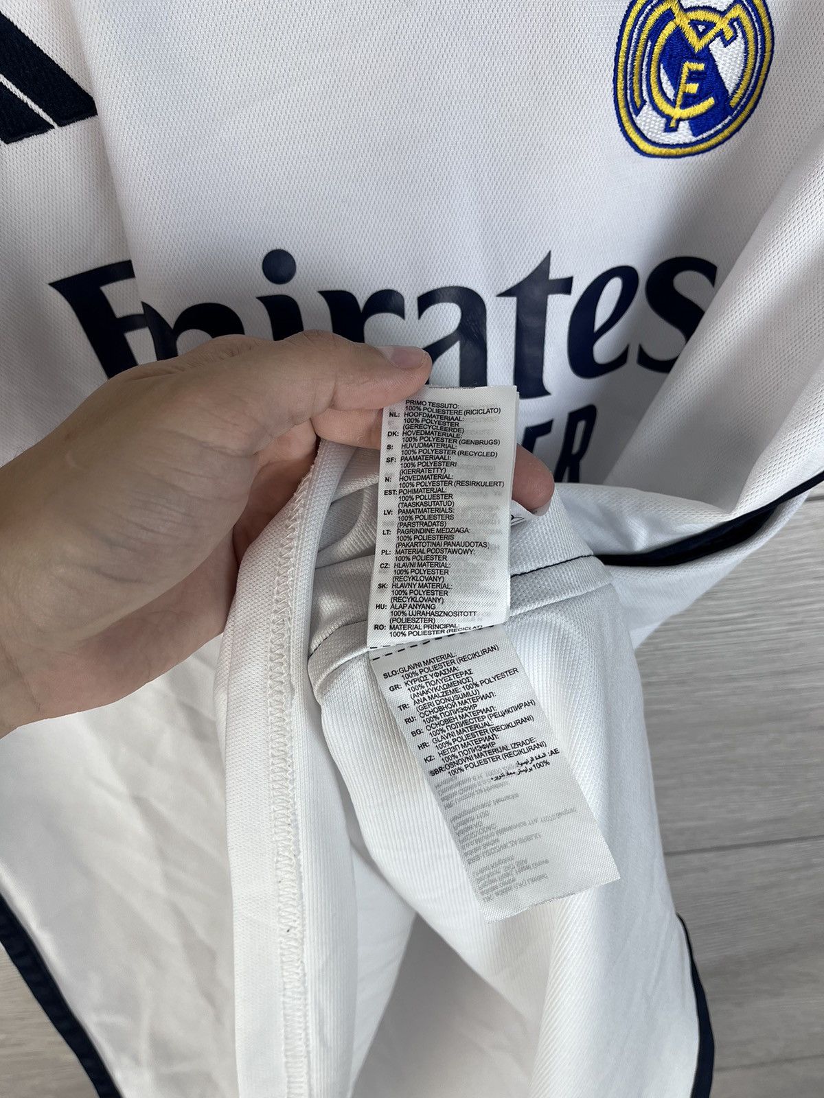 Adidas Men’s soccer jersey Adidas FC Real Madrid size L 2023/24 Size US L / EU 52-54 / 3 - 12 Thumbnail