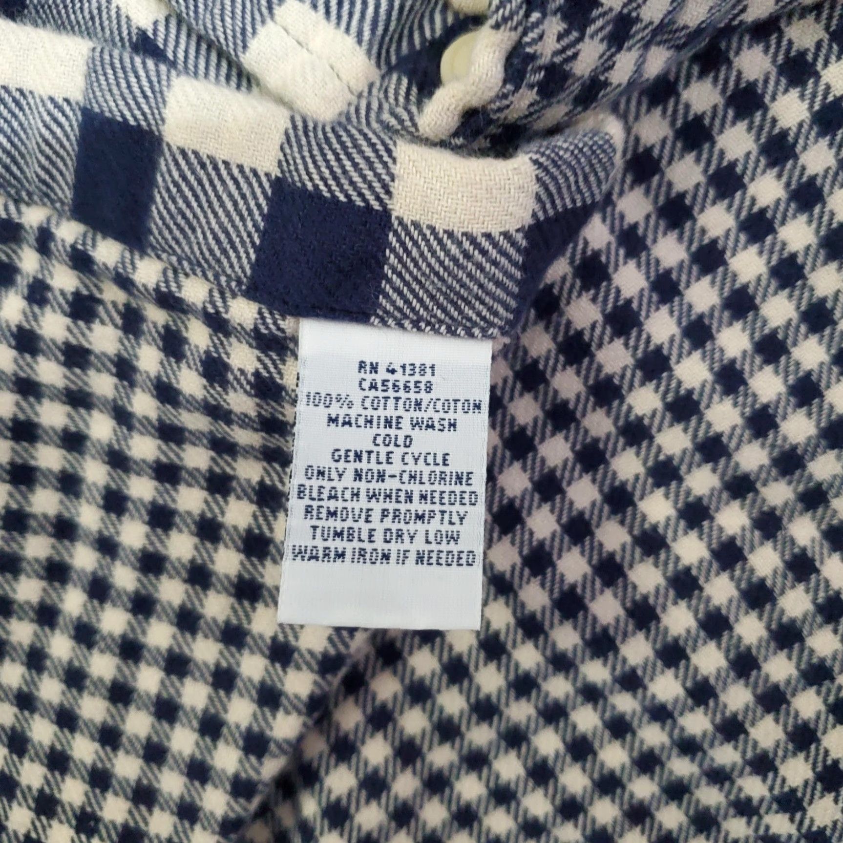 Polo Ralph Lauren Polo Ralph Lauren Shirt Mens Large Blue White Plaid Flannel Button Down Heavy Size US L / EU 52-54 / 3 - 6 Thumbnail