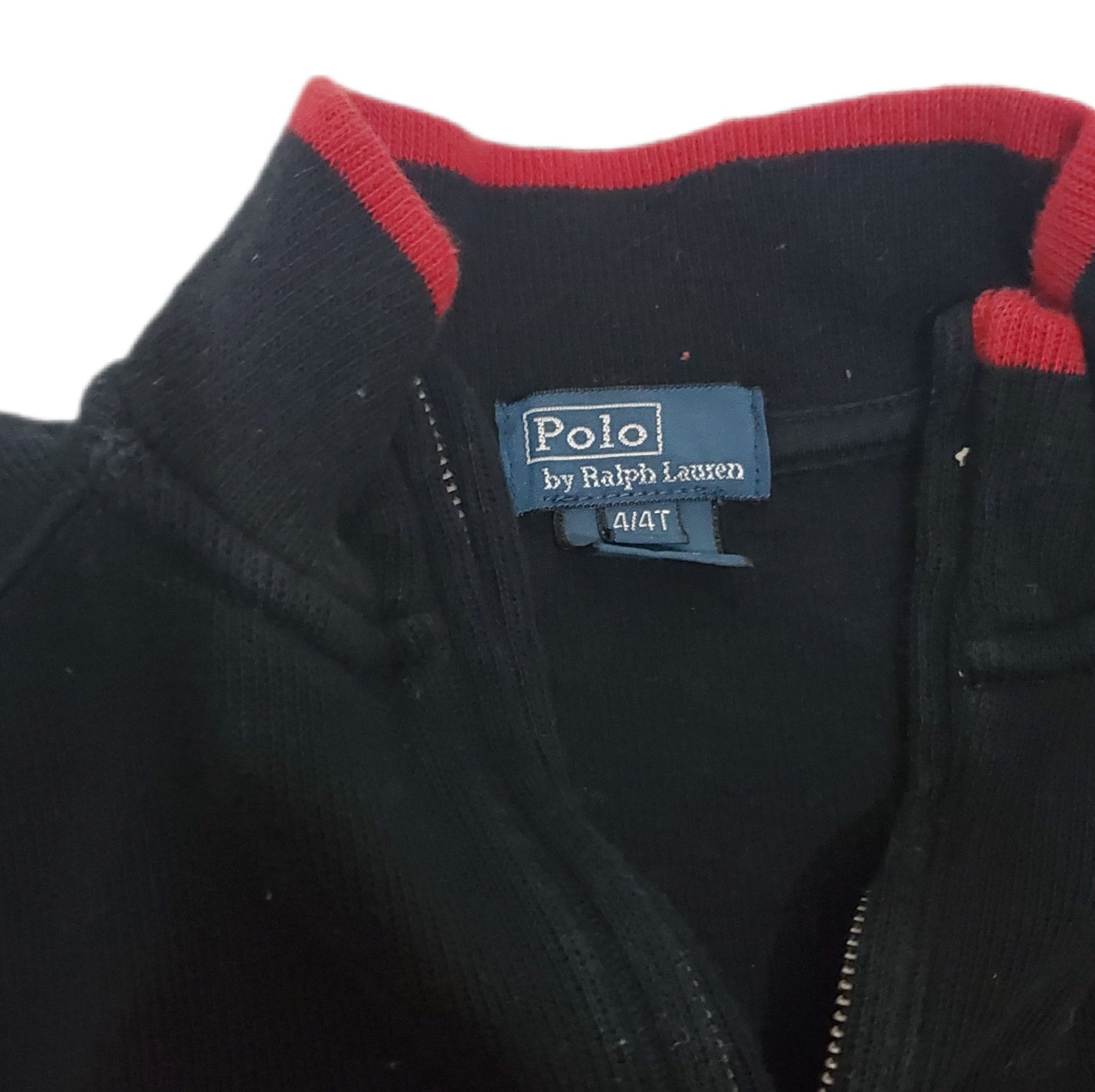 Polo Ralph Lauren × Vintage Y2K Polo Quarterzip Sweatshirt Size US XXS / EU 40 - 2 Thumbnail