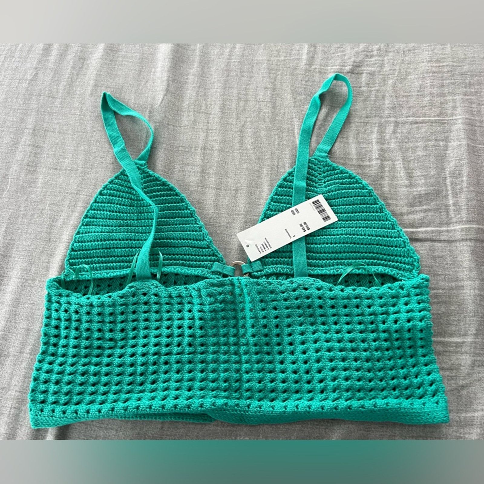 Urban Outfitters Urban Outfitters | Goldie teal open front sweater NWT L Size L / US 10 / IT 46 - 6 Thumbnail