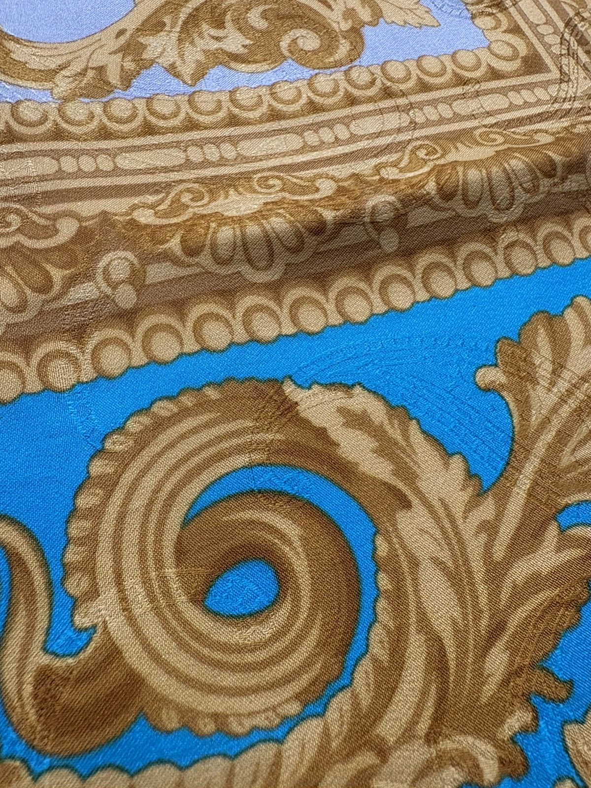 Vintage Vintage Renato Balestra Silk Scarf Baroque Horse Print Size ONE SIZE - 14 Thumbnail