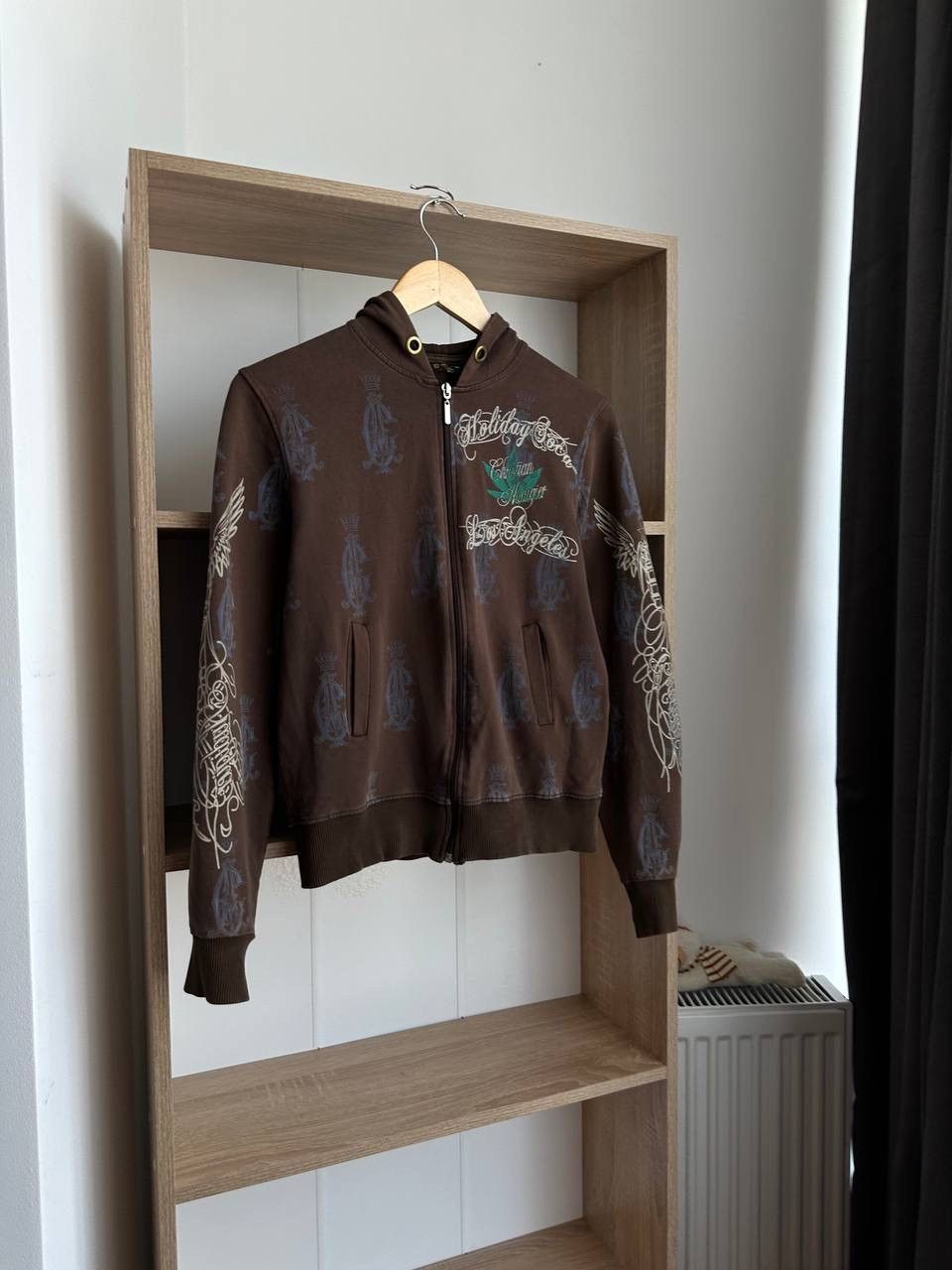 Christian Audigier × Ed Hardy × Vintage Vintage Ed Hardy Christian Audigier Hoodie Size S / US 4 / IT 40 - 3 Thumbnail