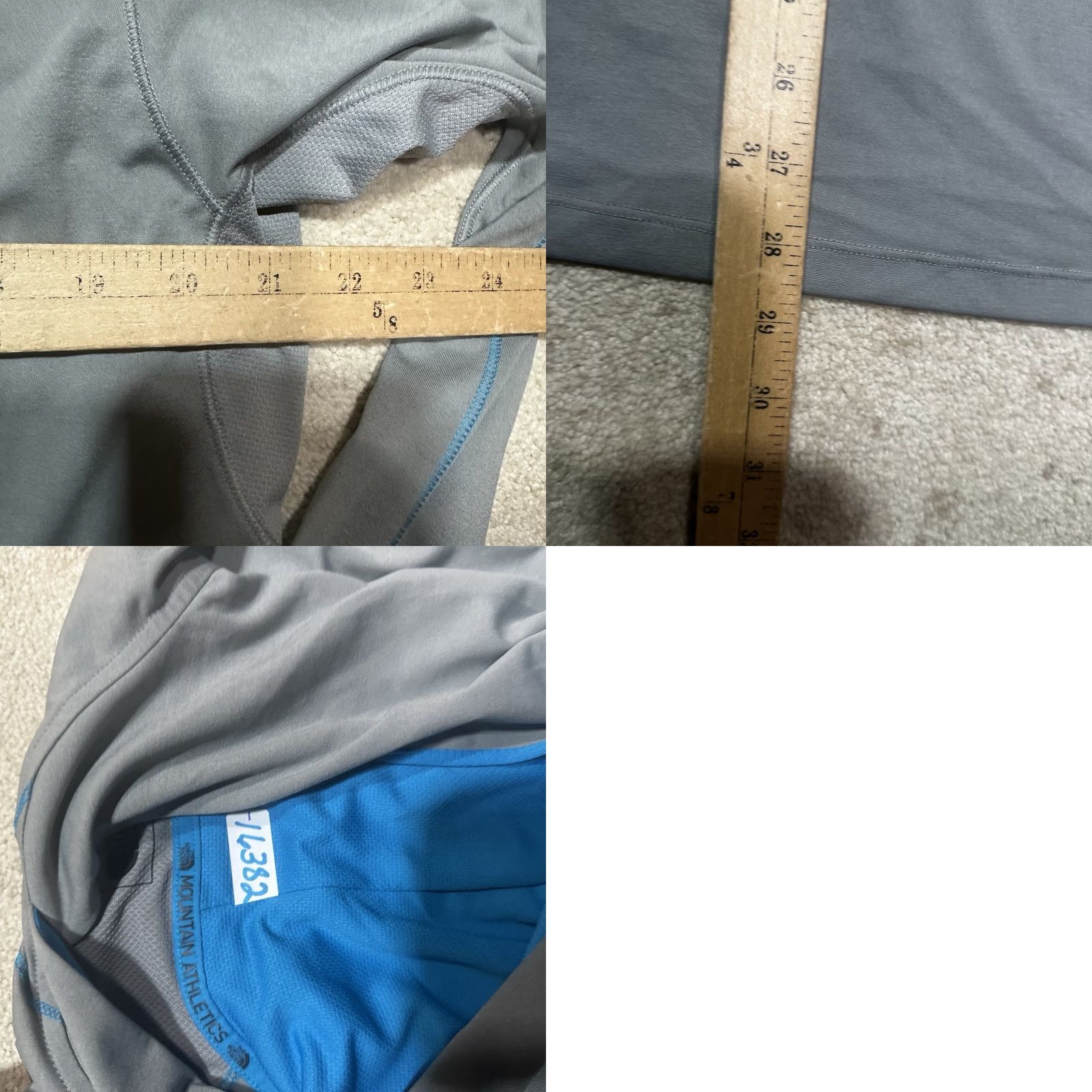 The North Face The North Face Reactor Hoodie Mens Medium Gray Lightweight Flashdry XD Size US M / EU 48-50 / 2 - 8 Thumbnail