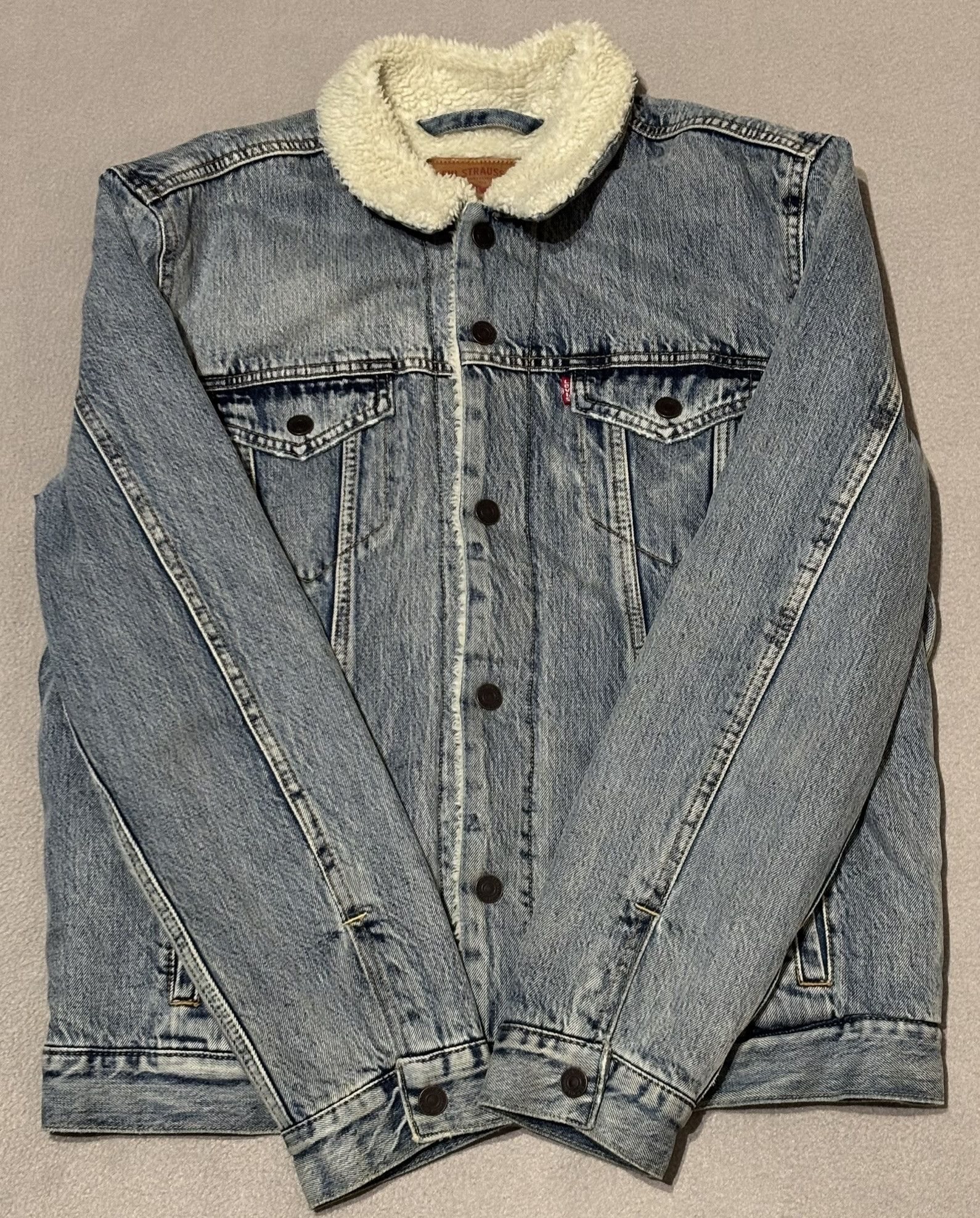 Levi's Levi's Sherpa Trucker Jacket Large Size US L / EU 52-54 / 3 - 7 Thumbnail