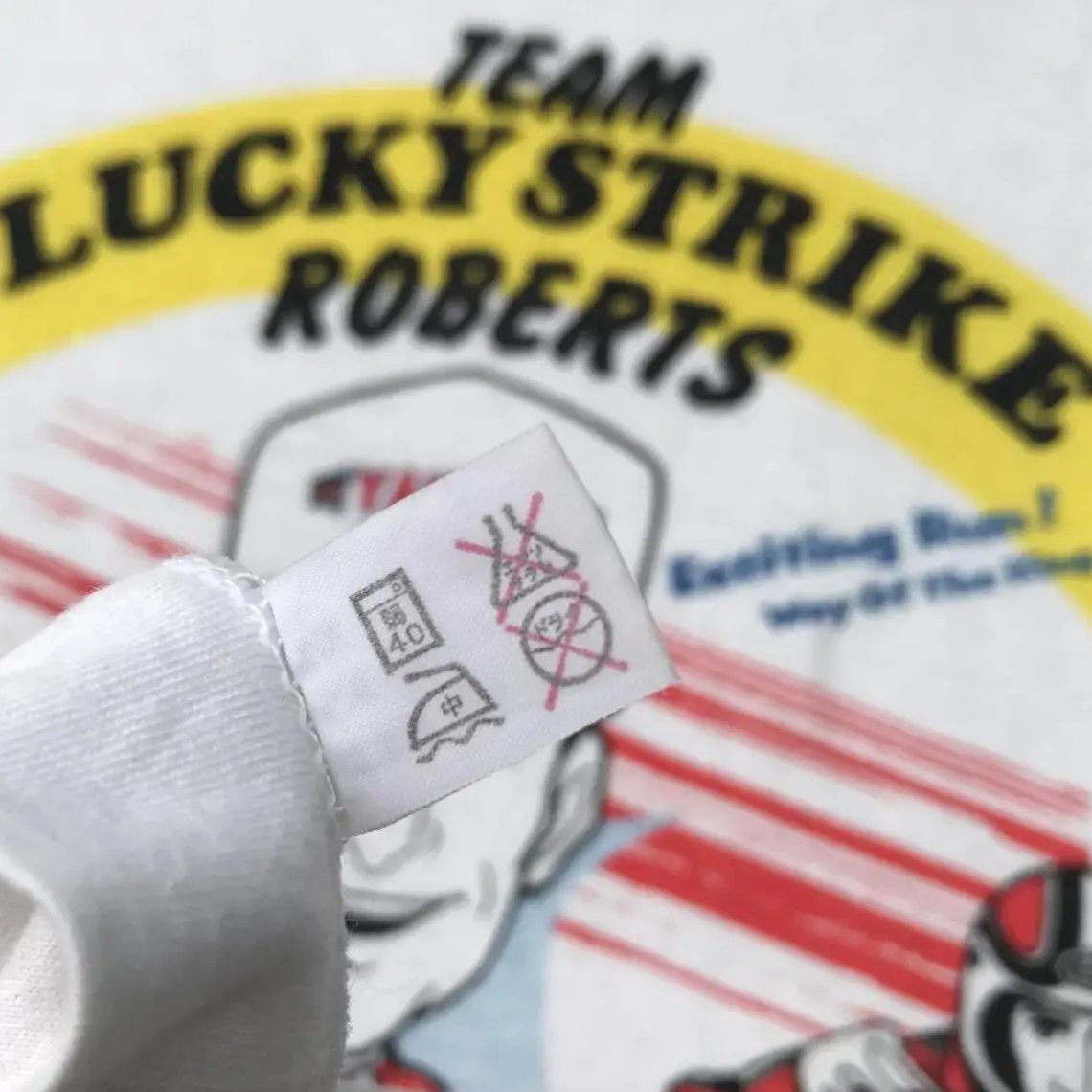 Vintage Vintage Yamaha Team Lucky Strike Roberts Racing Tee Made JPN Size US M / EU 48-50 / 2 - 8 Thumbnail