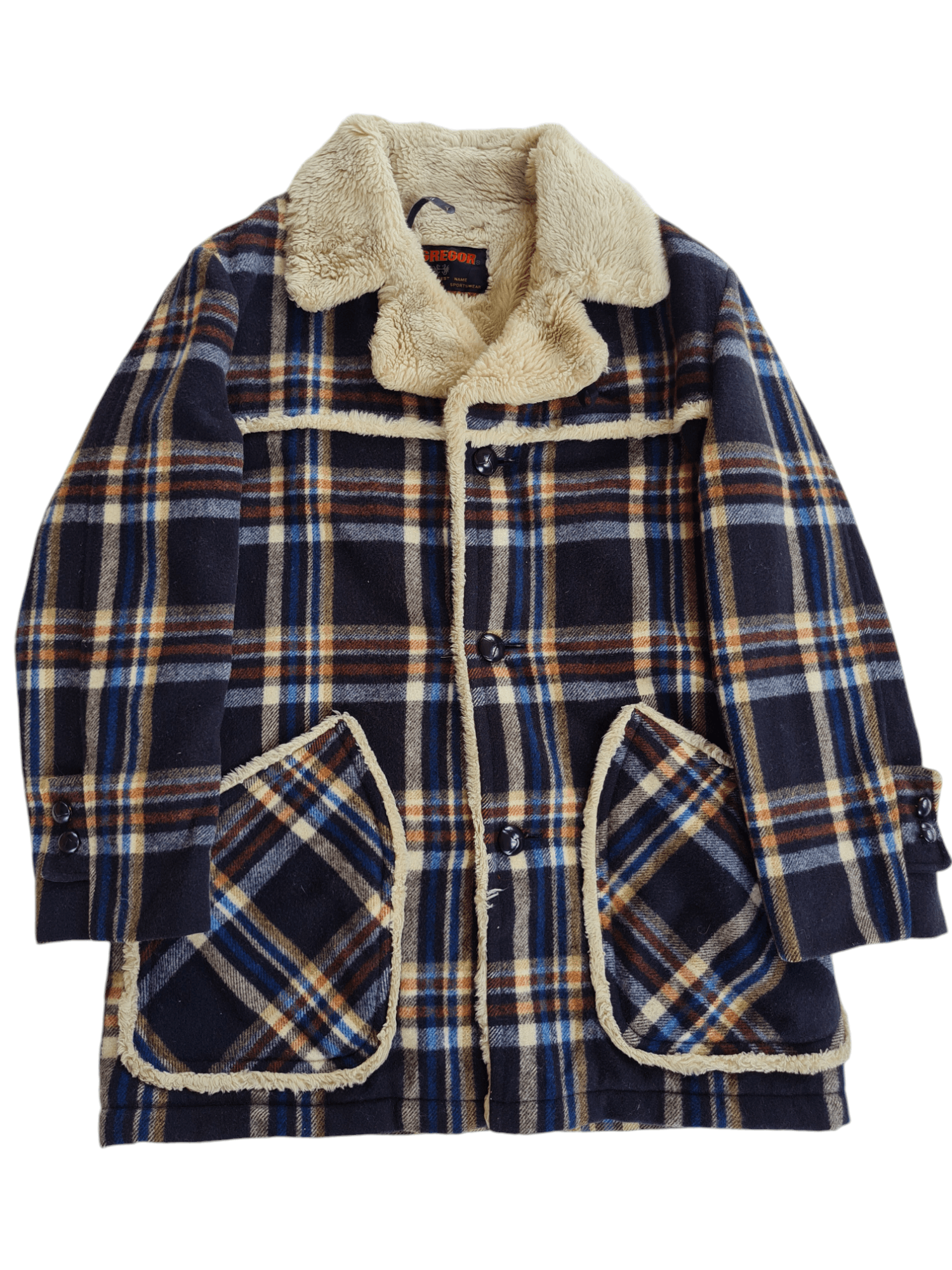 Japanese Brand × McGregor × Vintage Mc Gregor Native Wool Jacket Vintage Size US L / EU 52-54 / 3 - 1 Thumbnail