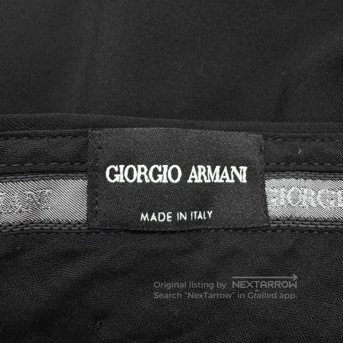 Giorgio Armani Giorgio Armani Wool Casual Pants. Size US 44 / EU 60 - 2 Thumbnail