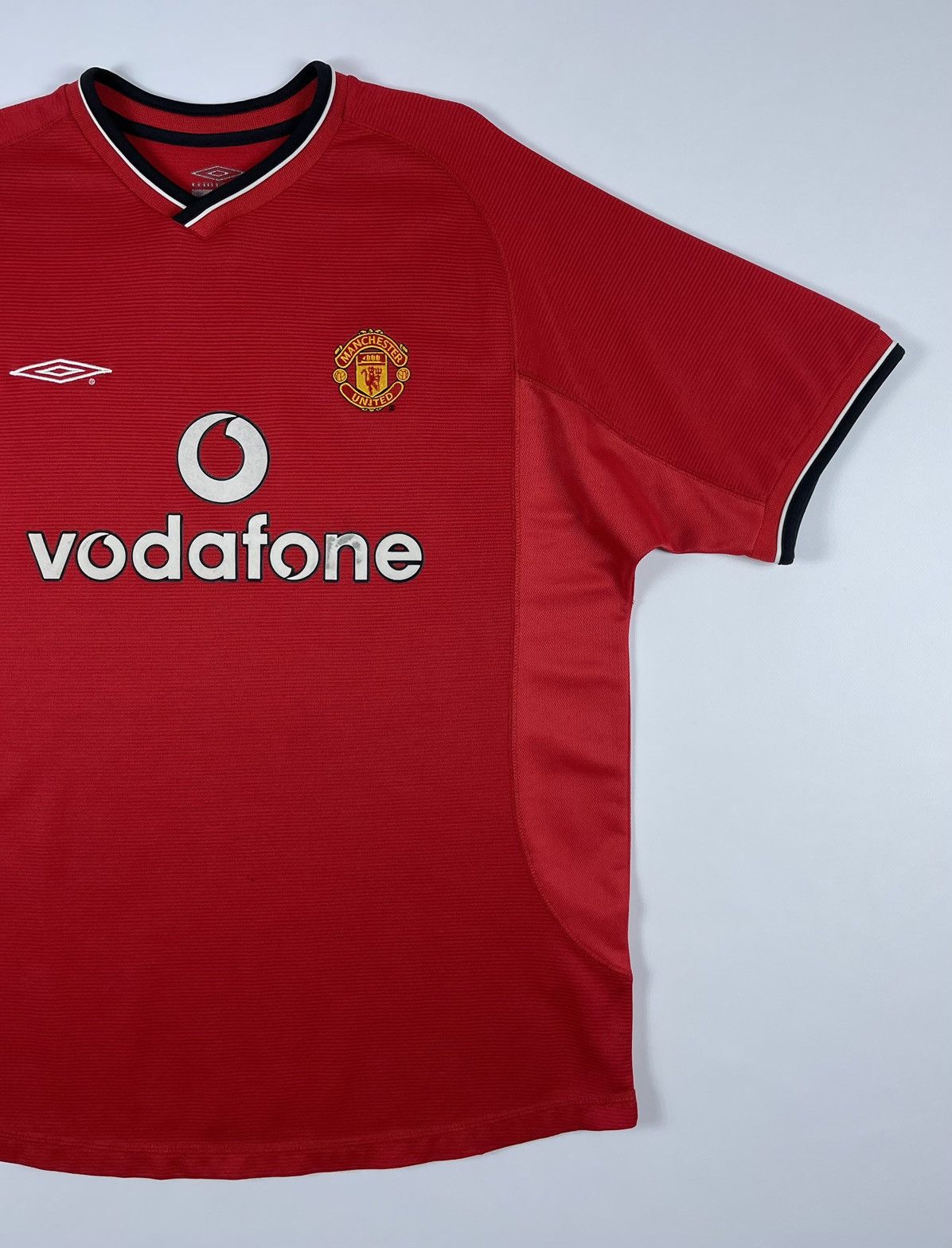Umbro × Vintage Vintage Umbro Manchester United 2000/2002 Home Soccer Jersey Size US XL / EU 56 / 4 - 2 Thumbnail