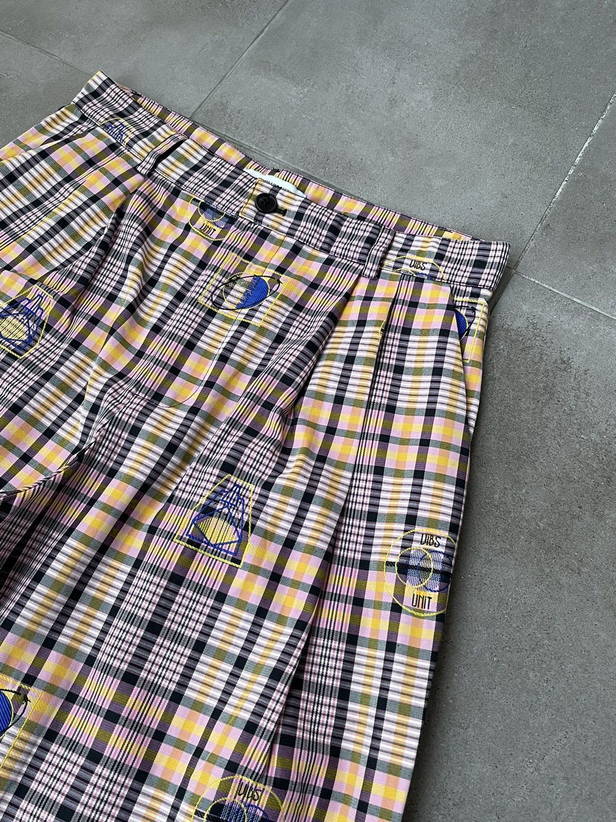Henrik Vibskov !DS! AW22 Henrik Vibskov Orion Space Checks Casual Pants Size US 32 / EU 48 - 12 Thumbnail