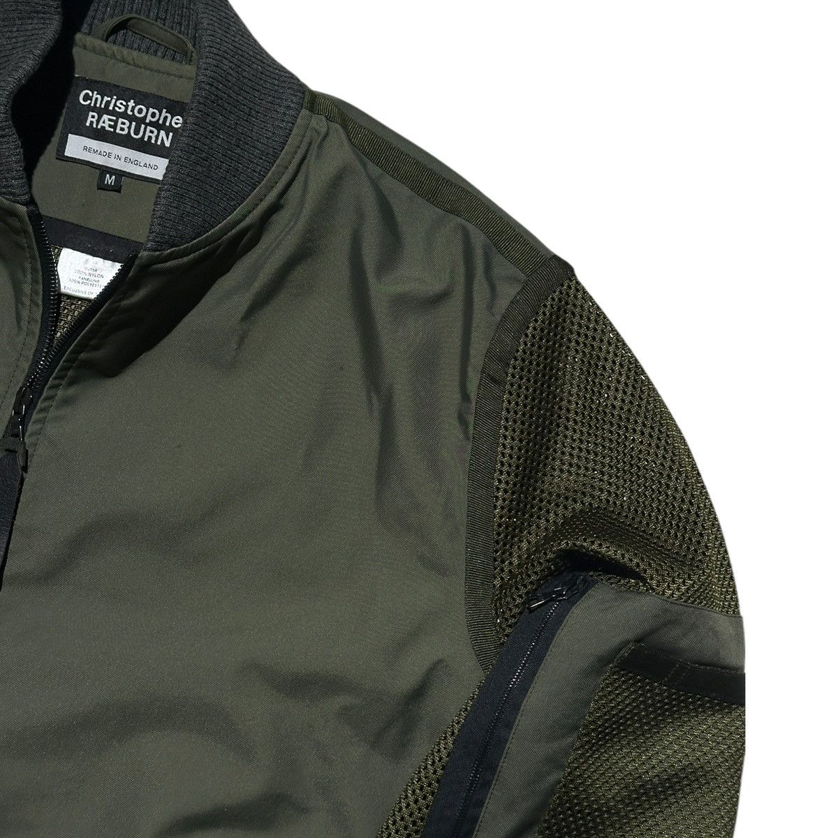Christopher Raeburn × Designer Reconstructed netted patchwork bomber Size US M / EU 48-50 / 2 - 3 Thumbnail