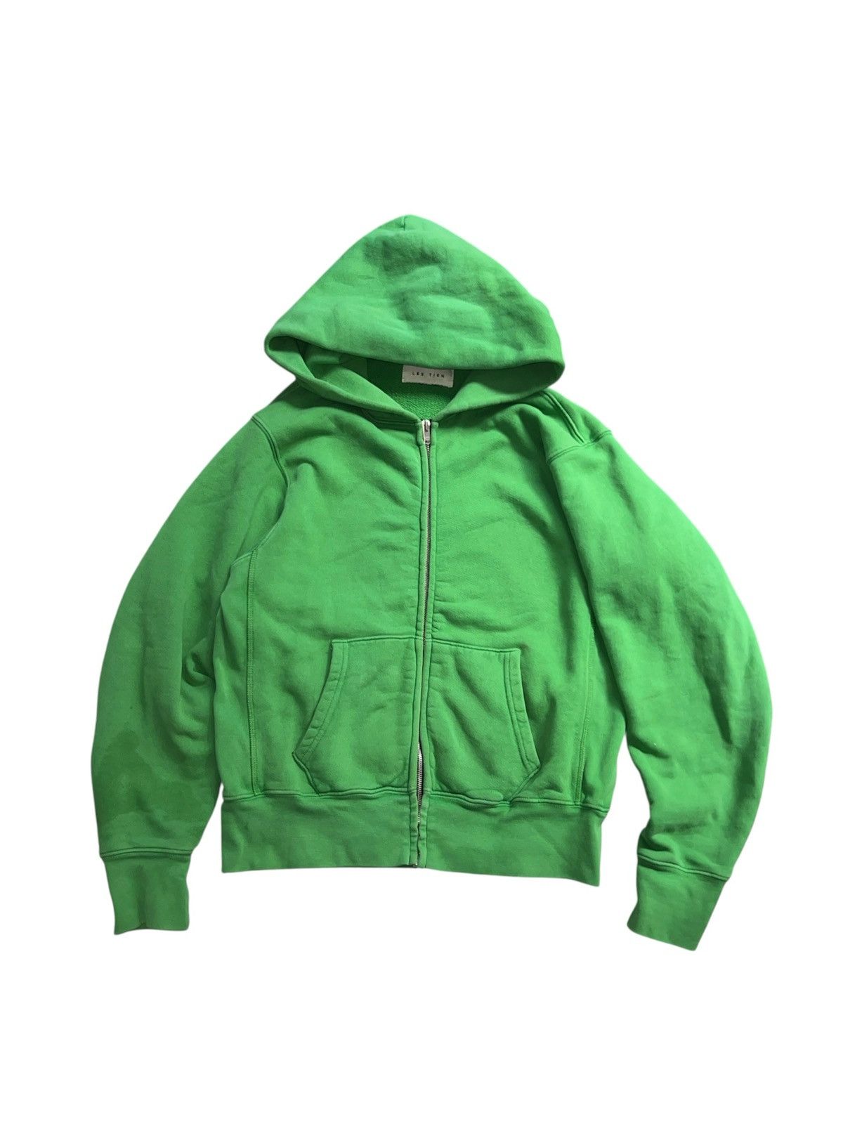 Les Tien Les Tien green zip up hoodie Size US S / EU 44-46 / 1 - 1 Thumbnail