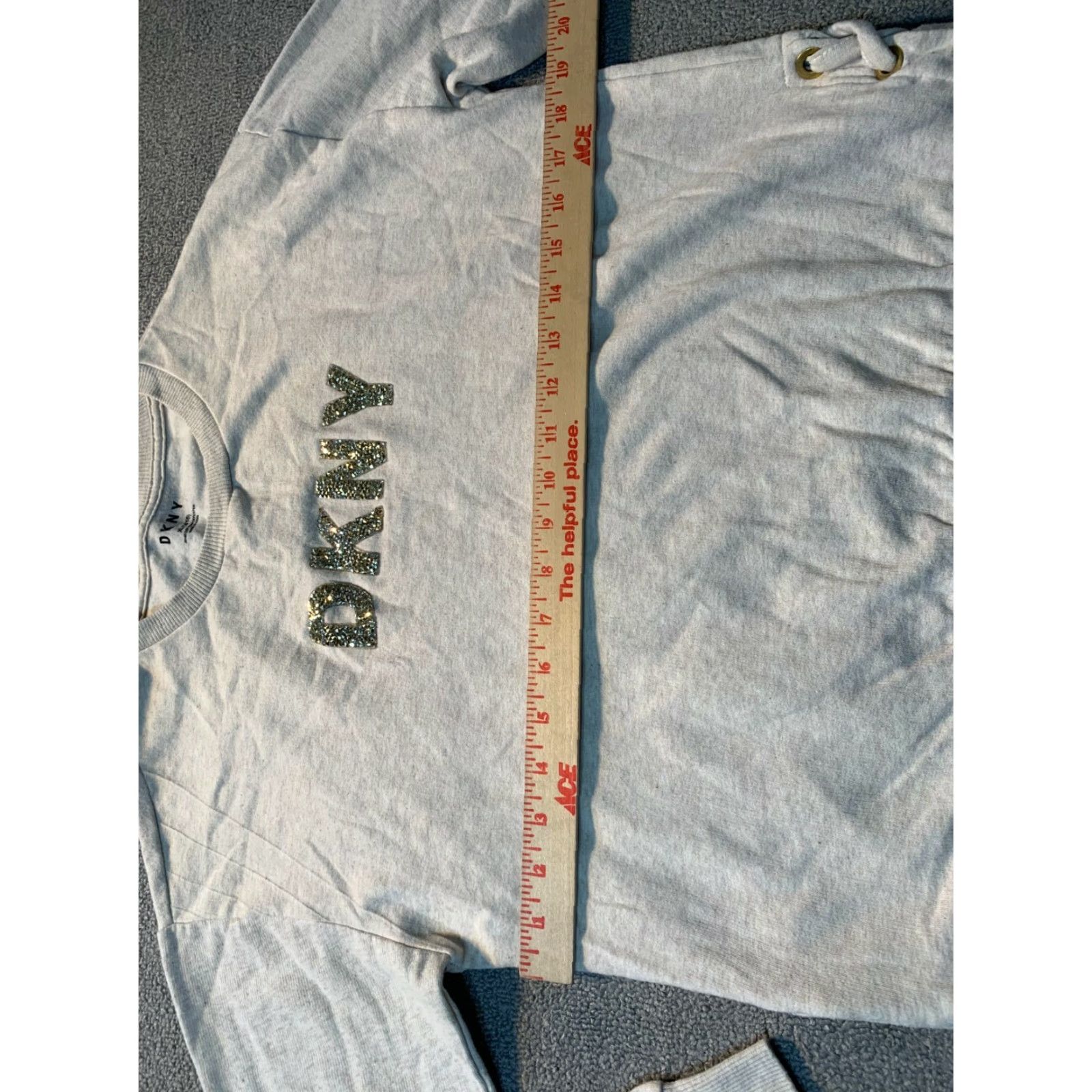 DKNY DKNY Sweater Womens XL Pullover Casual Long Sleeve Beige Solid Fall Classic Beig e XL Womens Regular Pattern DKNY Shirt? Size XL / US 12-14 / IT 48-50 - 5 Thumbnail