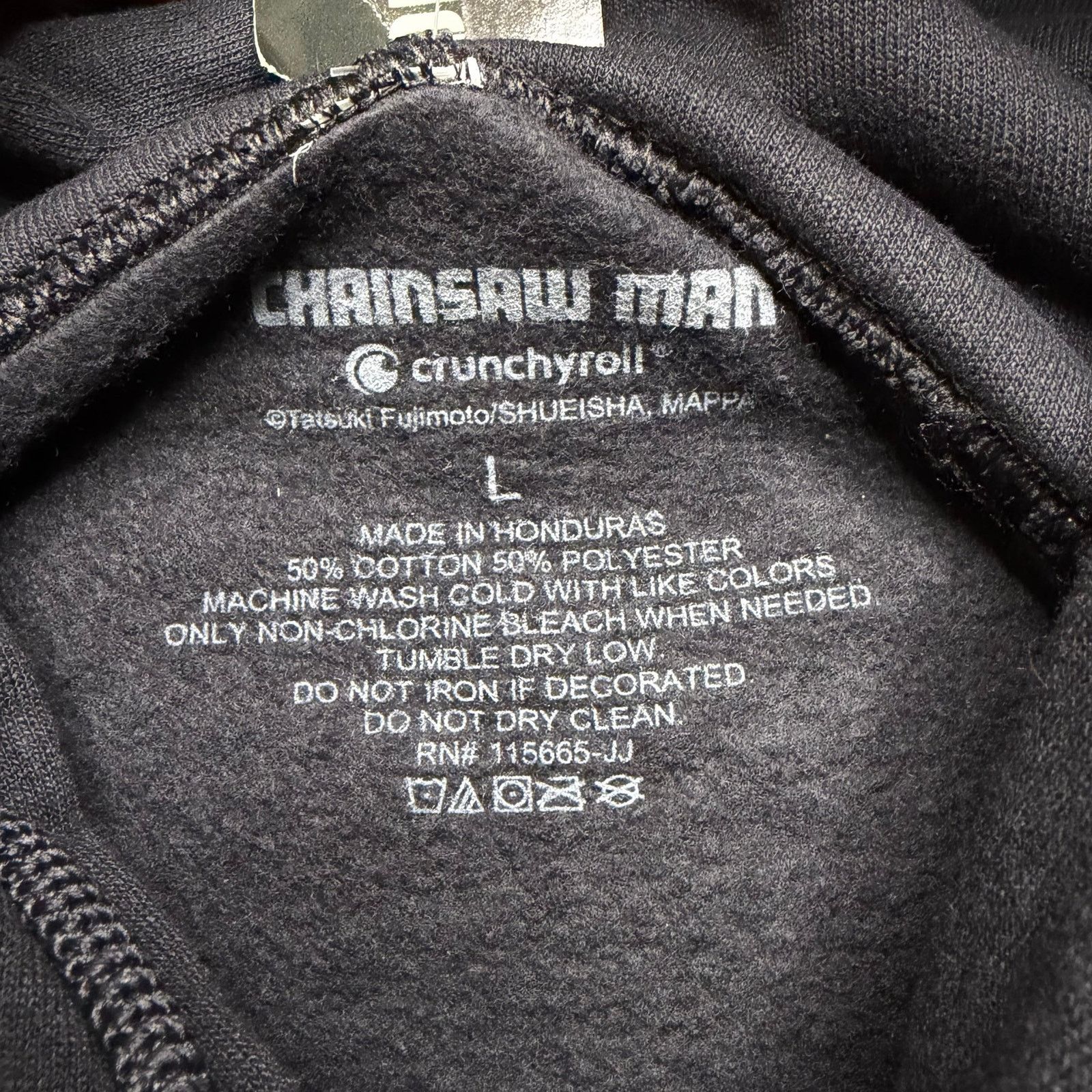 Vintage Chainsaw Man Power Anime Hoodie Men’s L Crunchyroll NWT Size US L / EU 52-54 / 3 - 5 Thumbnail