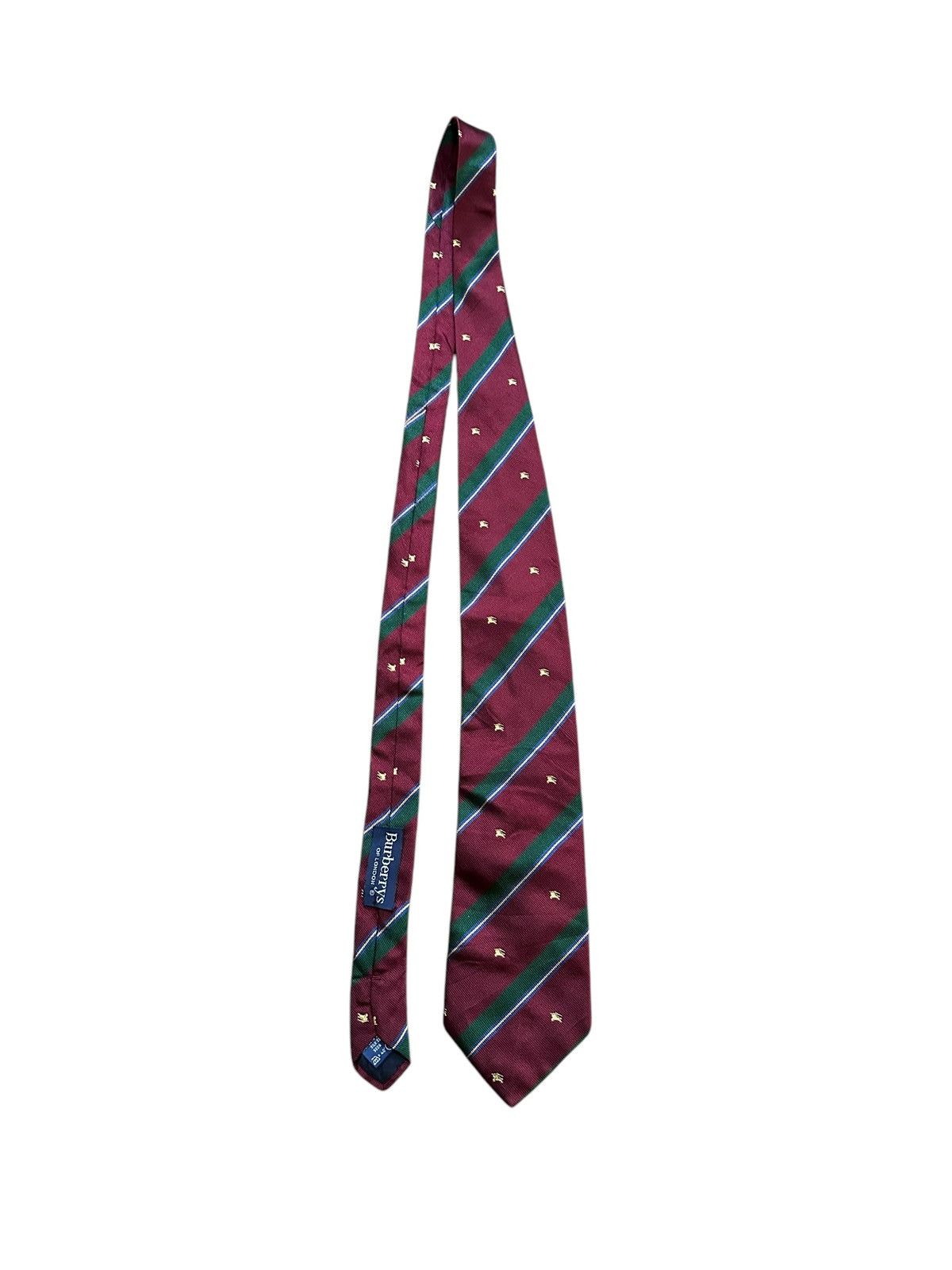 Burberry × Vintage vintage 90s burberrys ties silk Size ONE SIZE - 2 Thumbnail