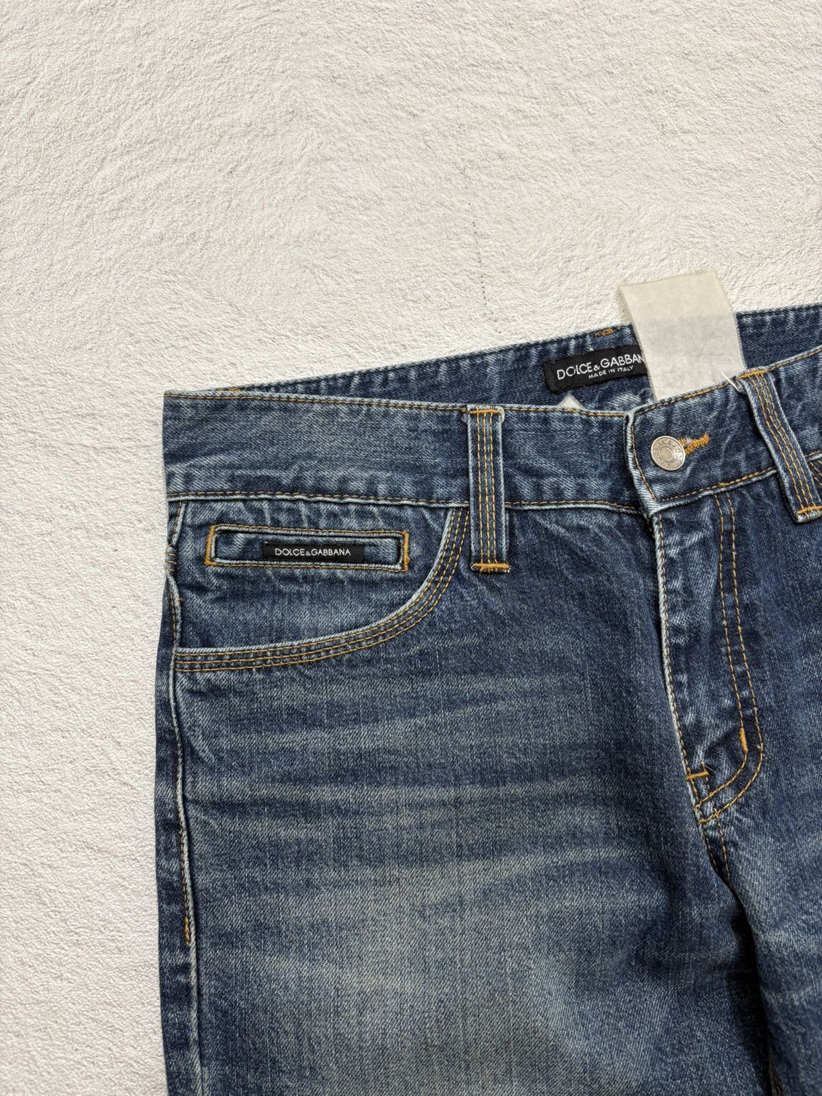 Dolce & Gabbana 2000s Dolce & gabbana japan denim pants y2k style Size US 31 - 3 Thumbnail
