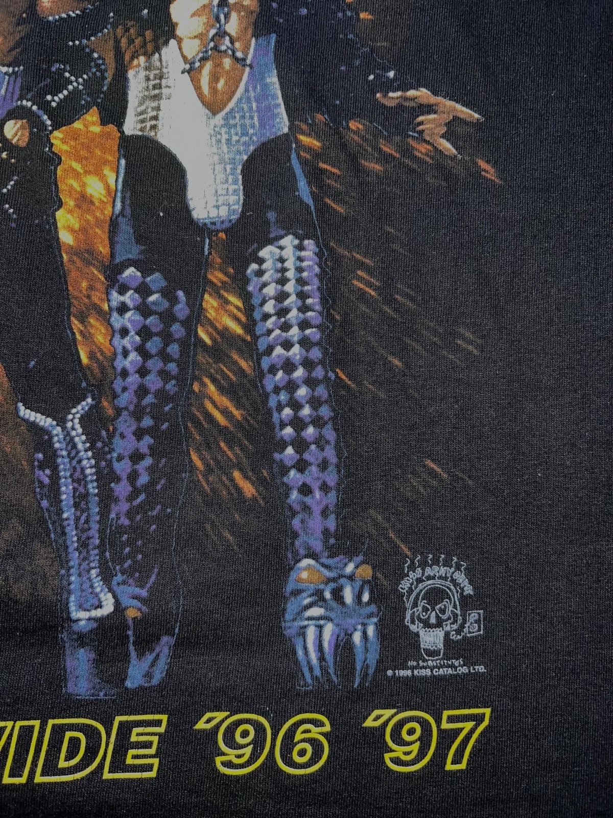 Band Tees Vintage Tshirt 90s Kiss Size US XL / EU 56 / 4 - 3 Thumbnail