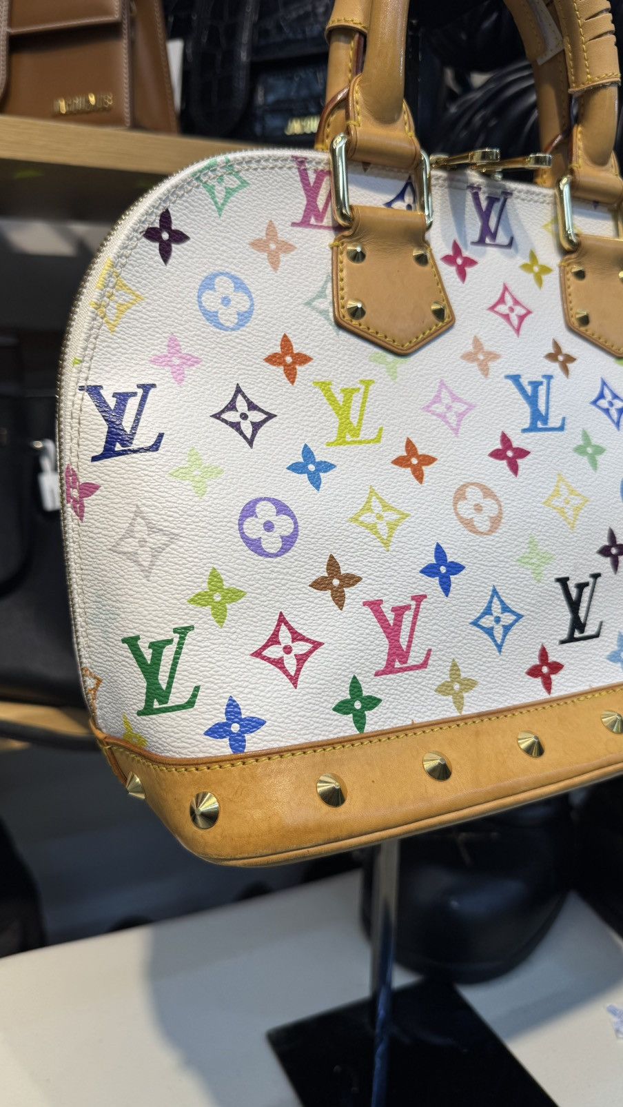 Louis Vuitton LV Takashi Murakami Multicolor Monogram Alma Bag Size ONE SIZE - 2 Thumbnail