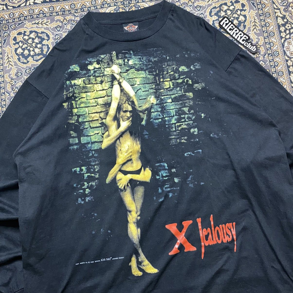 Band Tees x jealousy x japan 1996 vintage t shirt Size US XL / EU 56 / 4 - 5 Thumbnail