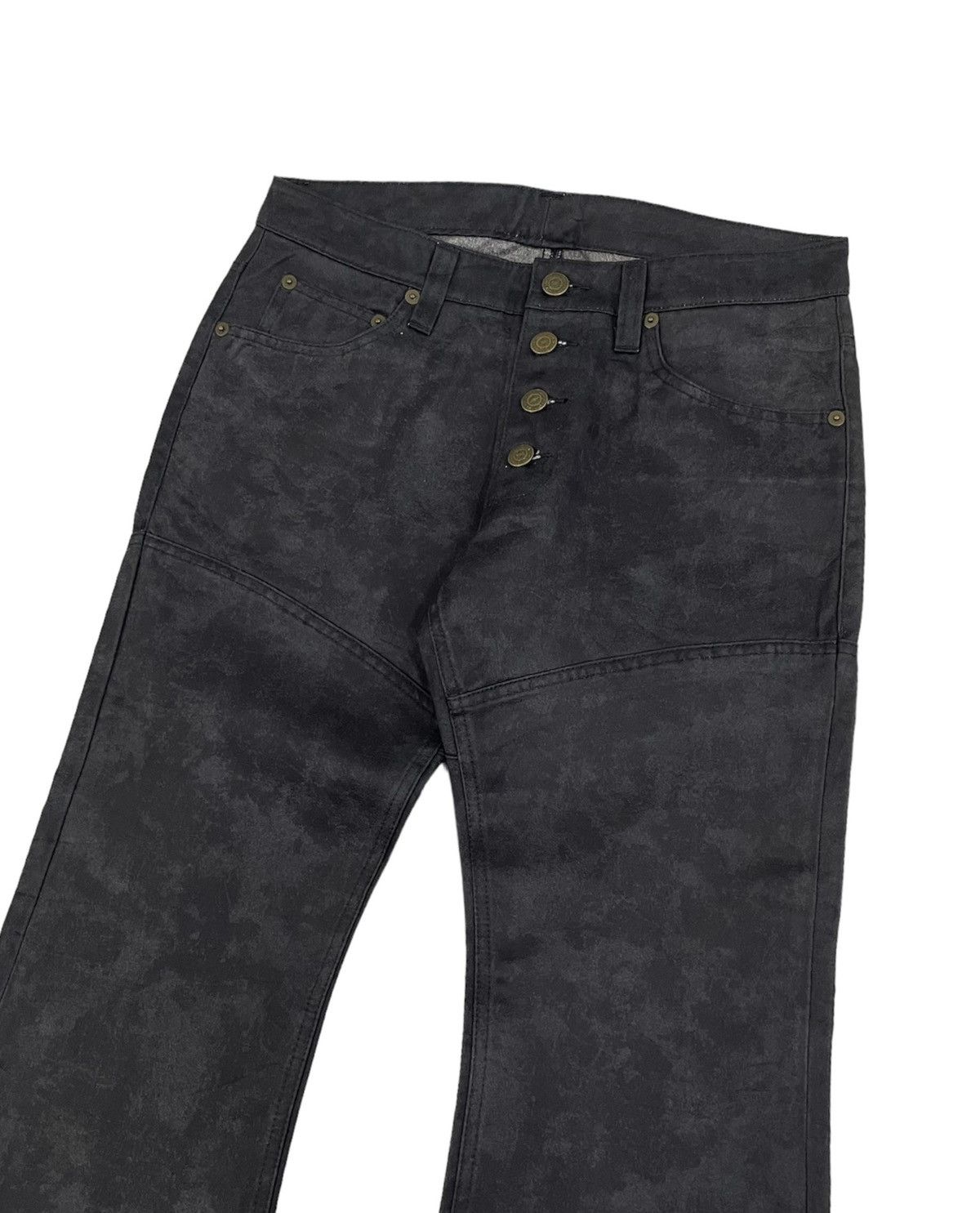 If Six Was Nine × Le Grande Bleu (L.G.B.) × Tornado Mart Tornado Mart Japan Lace Flare Pants Size US 30 / EU 46 - 3 Thumbnail