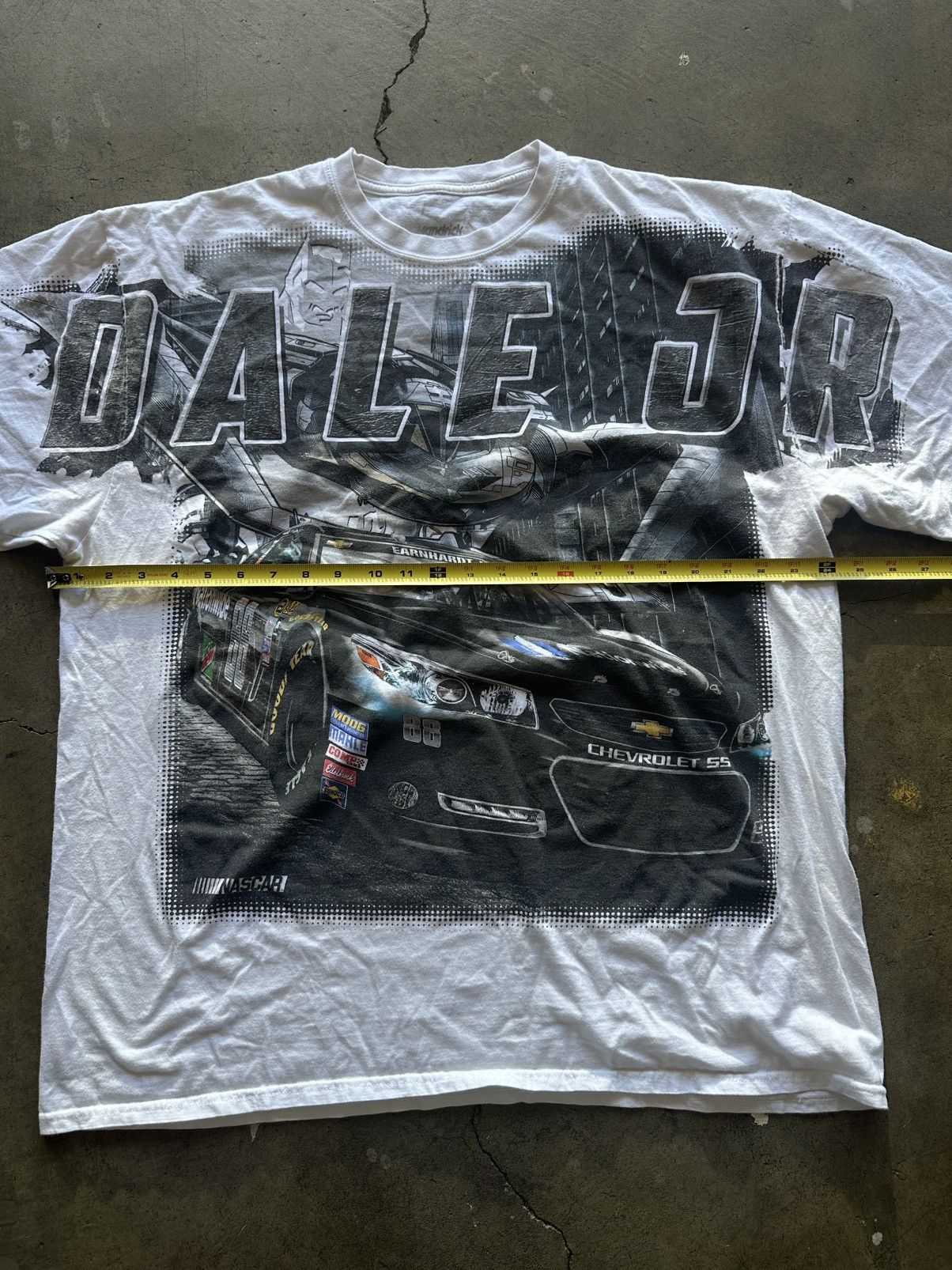 NASCAR × Vintage Dale Earnhardt Jr Batman Vs Superman tee Size US XXL / EU 58 / 5 - 6 Thumbnail