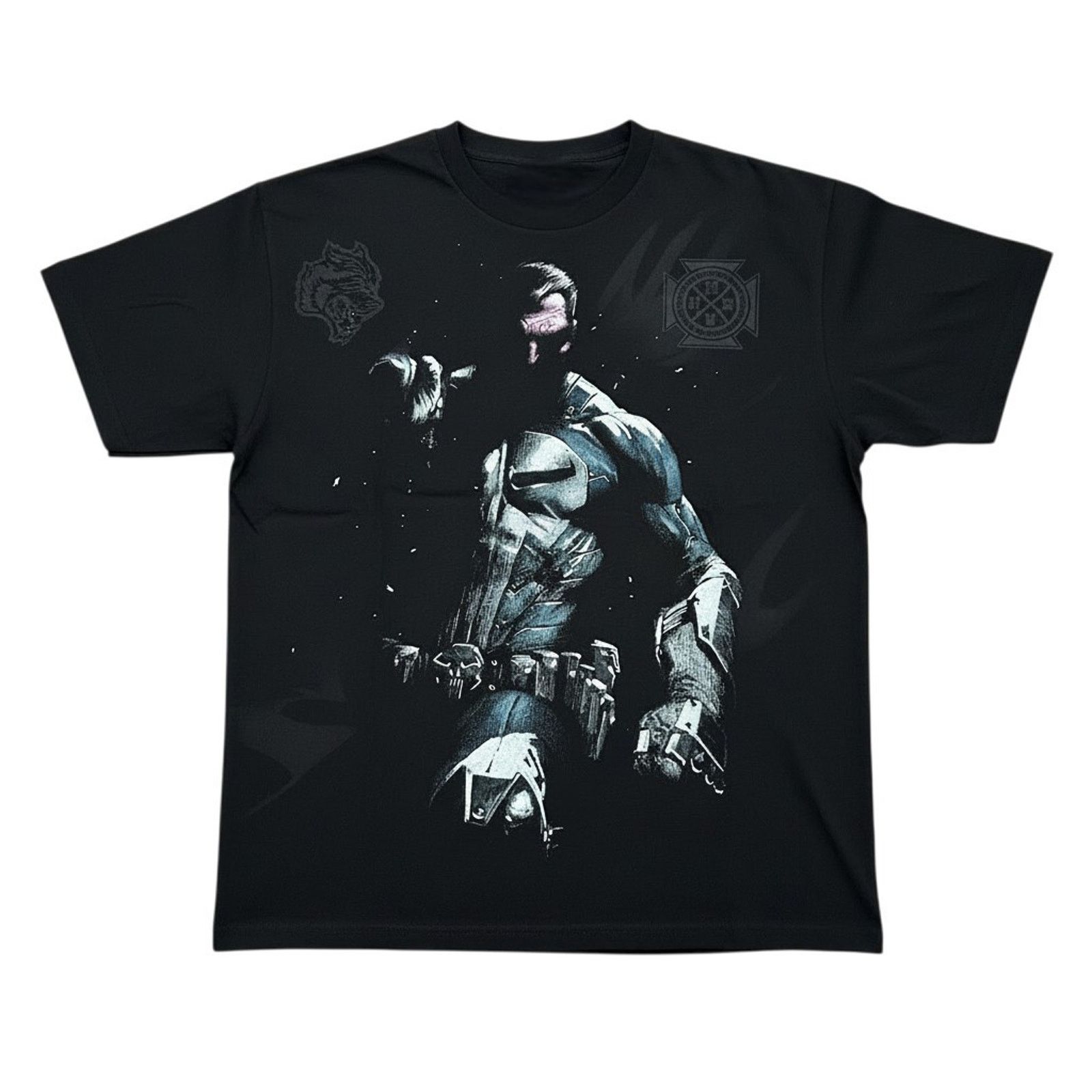 Darc Sport Darc Sport Punisher Grunge T-Shirt Mens L Raw Hem Exclusive Size US L / EU 52-54 / 3 - 1 Thumbnail