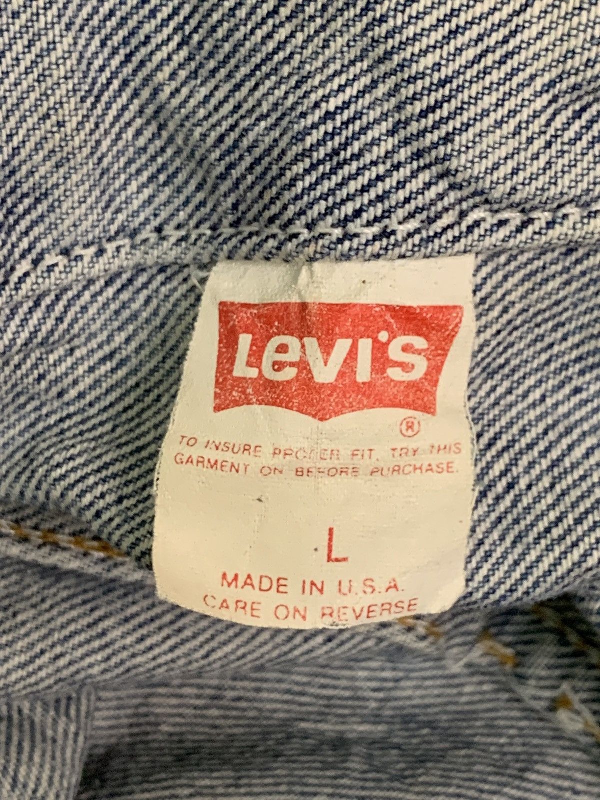 Levi's Vintage Clothing Rare Design Vintage Levi’s Trucker Jackets Size US L / EU 52-54 / 3 - 5 Thumbnail