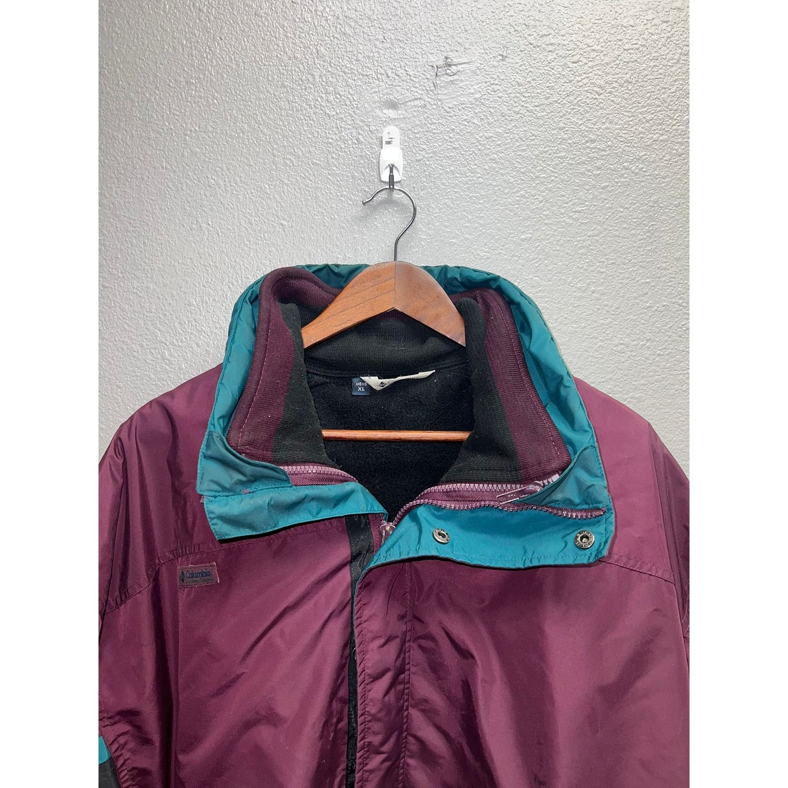 Vintage Vintage Columbia Radial Sleeve Jacket Bugaboo Purple XL Size US XL / EU 56 / 4 - 2 Thumbnail