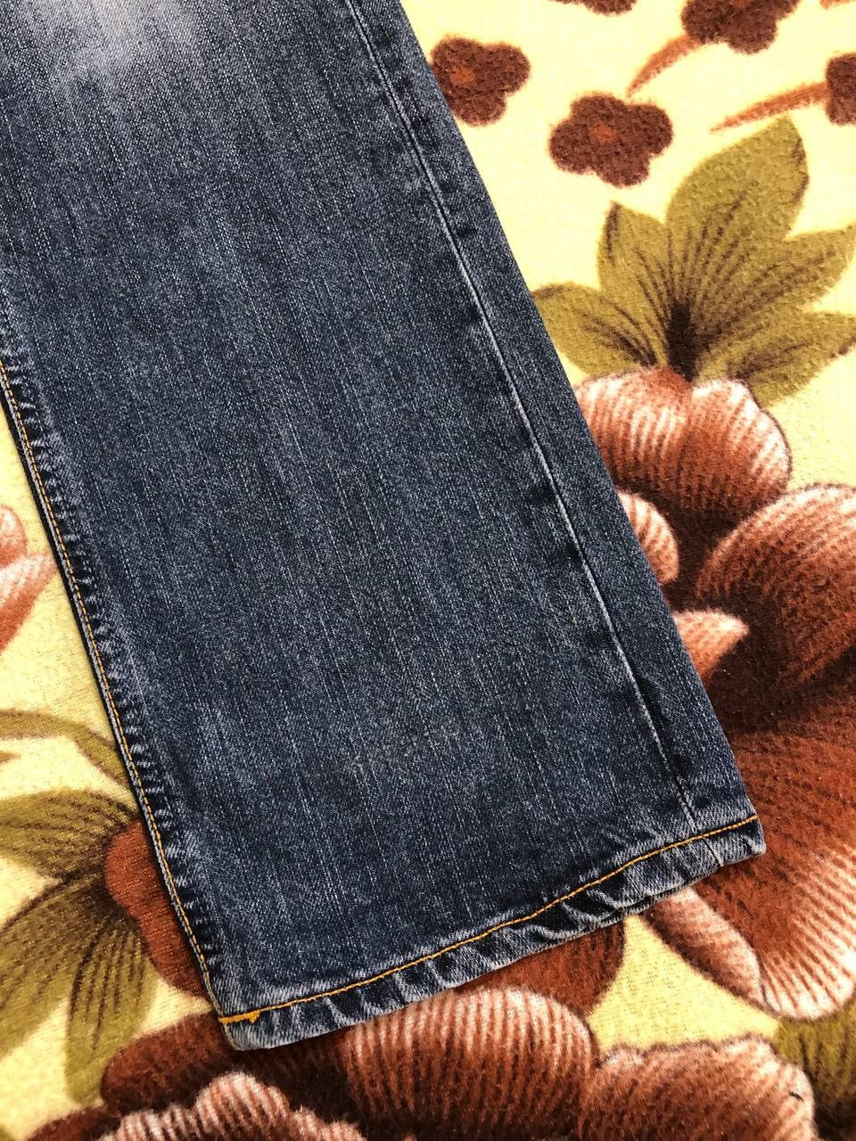 Nudie Jeans Nudie Jeans Regular Alf Button Fly Blue Denim Cotton Size US 30 / EU 46 - 19 Thumbnail