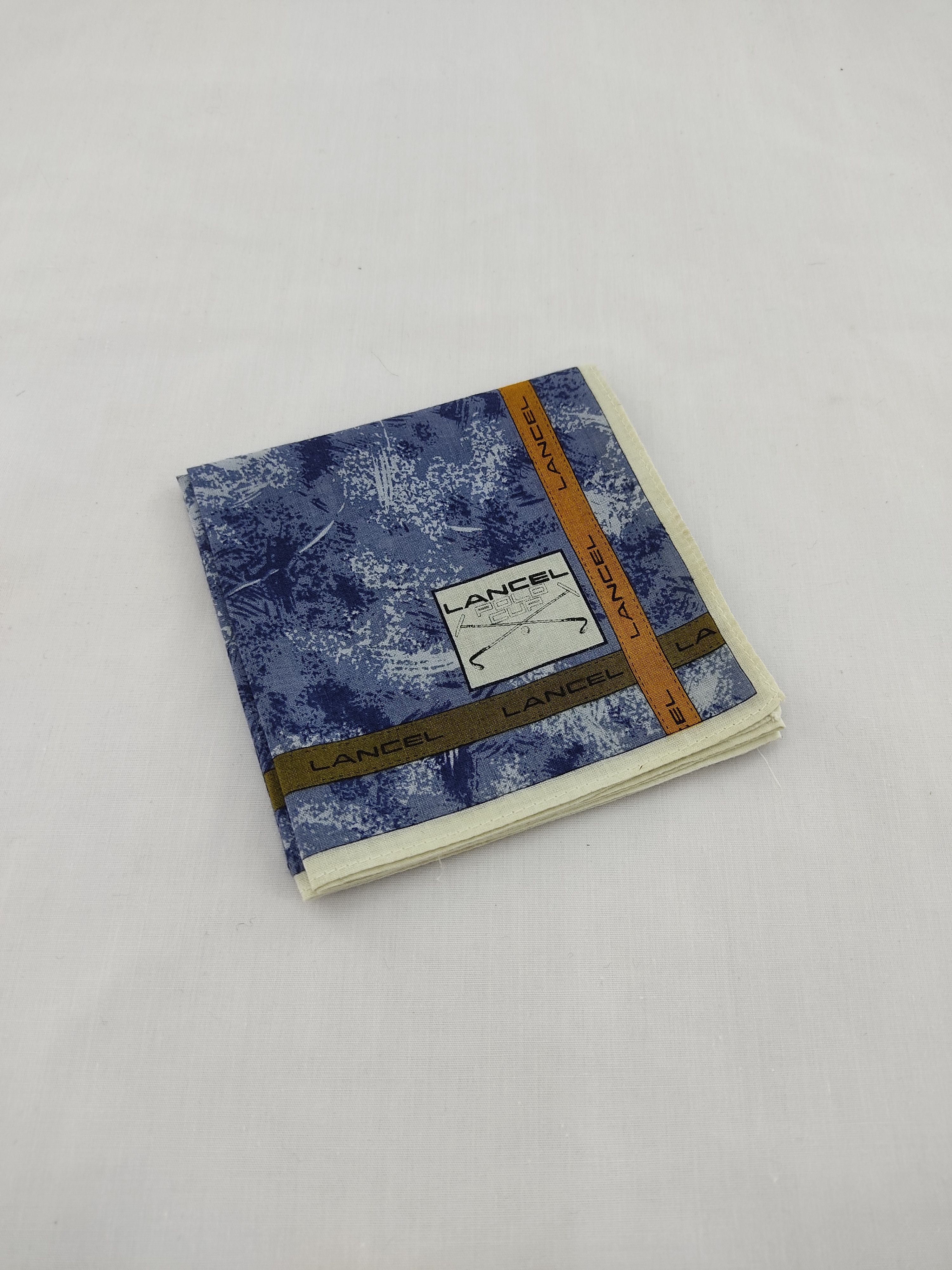 Lancel × Vintage Vintage Lancel Polo Cup Handkerchief / Neckwear / Bandana Size ONE SIZE - 2 Thumbnail