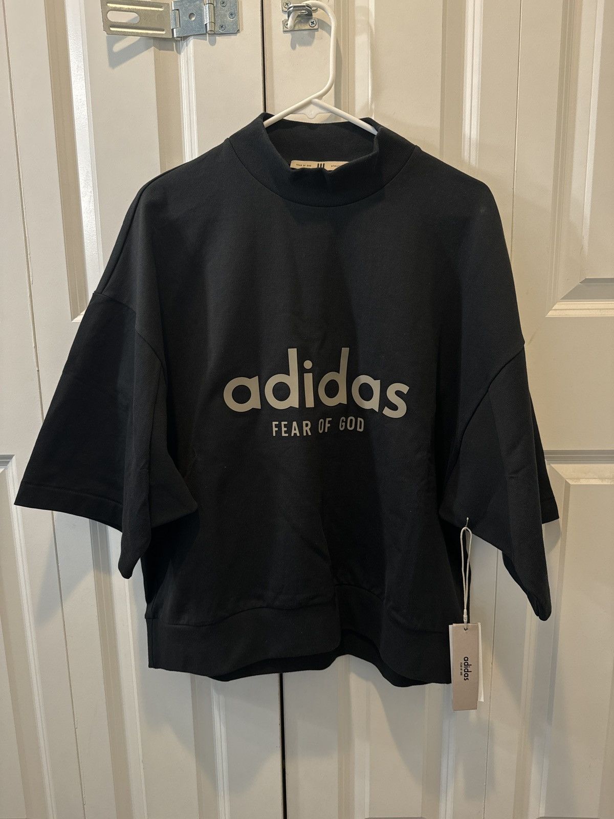 国内配送】 adidas x GOD OF FEAR トップス Black Tee Mock 3/4 ...