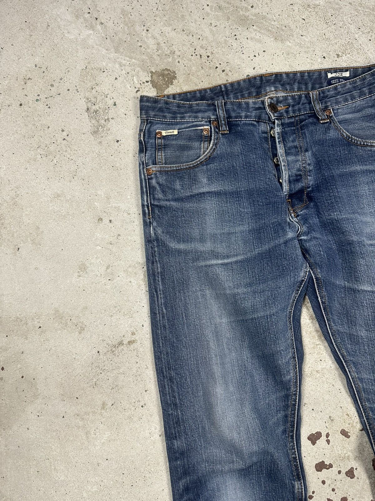 Emmett × Japanese Brand × Vintage Vintage Y2K Emmett Selvedge Joe Indigo Denim Pants Jeans Size US 33 - 8 Thumbnail