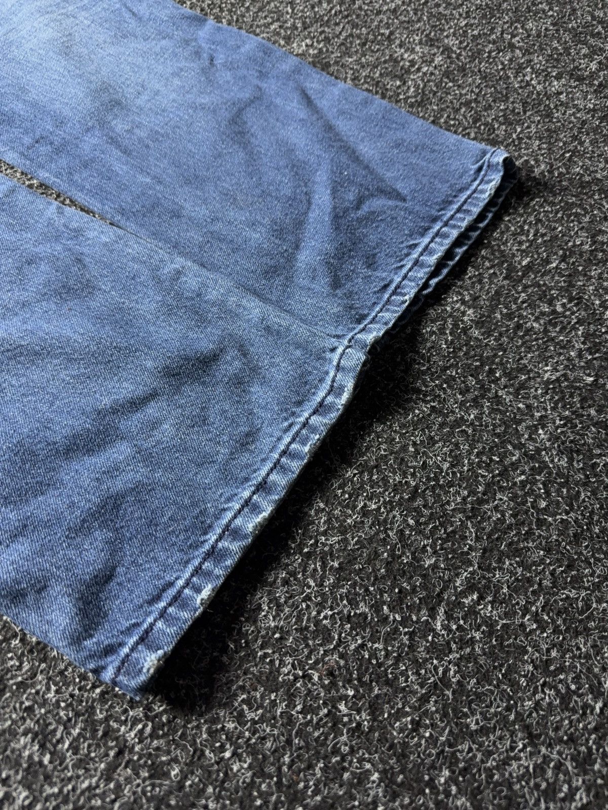 Hugo Boss Luxury Y2K Distressed Vintage Hugo Boss Orange Jeans Blue Size US 31 - 14 Thumbnail