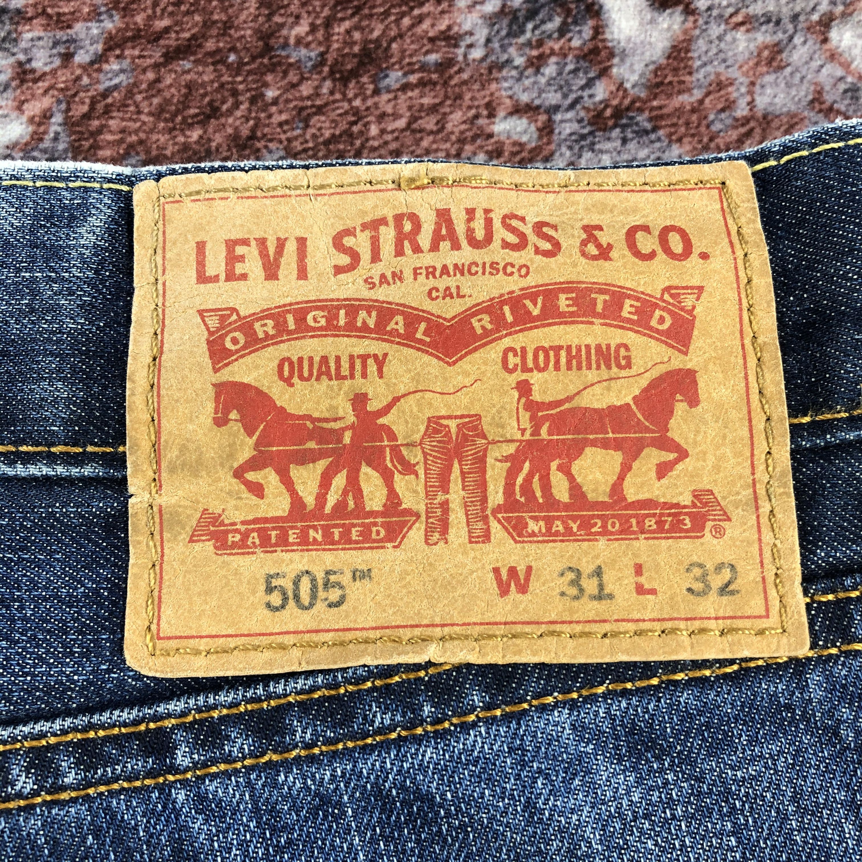 Levi's × Vintage Vintage Blue Wash Levis 505 Jeans-JM2793 Size US 31 - 7 Thumbnail