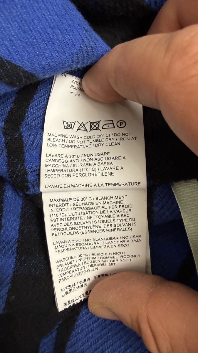 Off-White Off White Flannel Shirt Size US XS / EU 42 / 0 - 11 Thumbnail